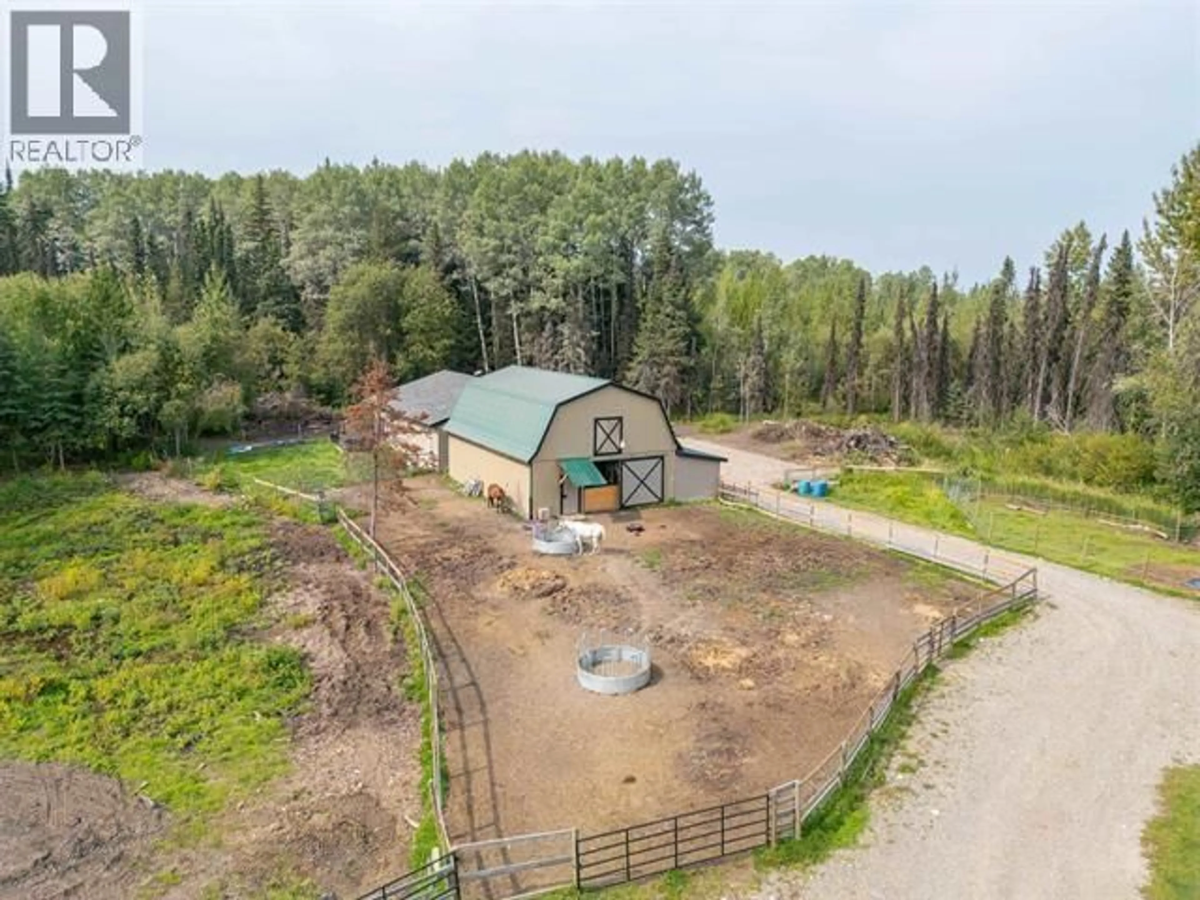 A pic from outside/outdoor area/front of a property/back of a property/a pic from drone, forest/trees view for 9949 OLD SUMMIT LAKE ROAD, Prince George British Columbia V2K5T1