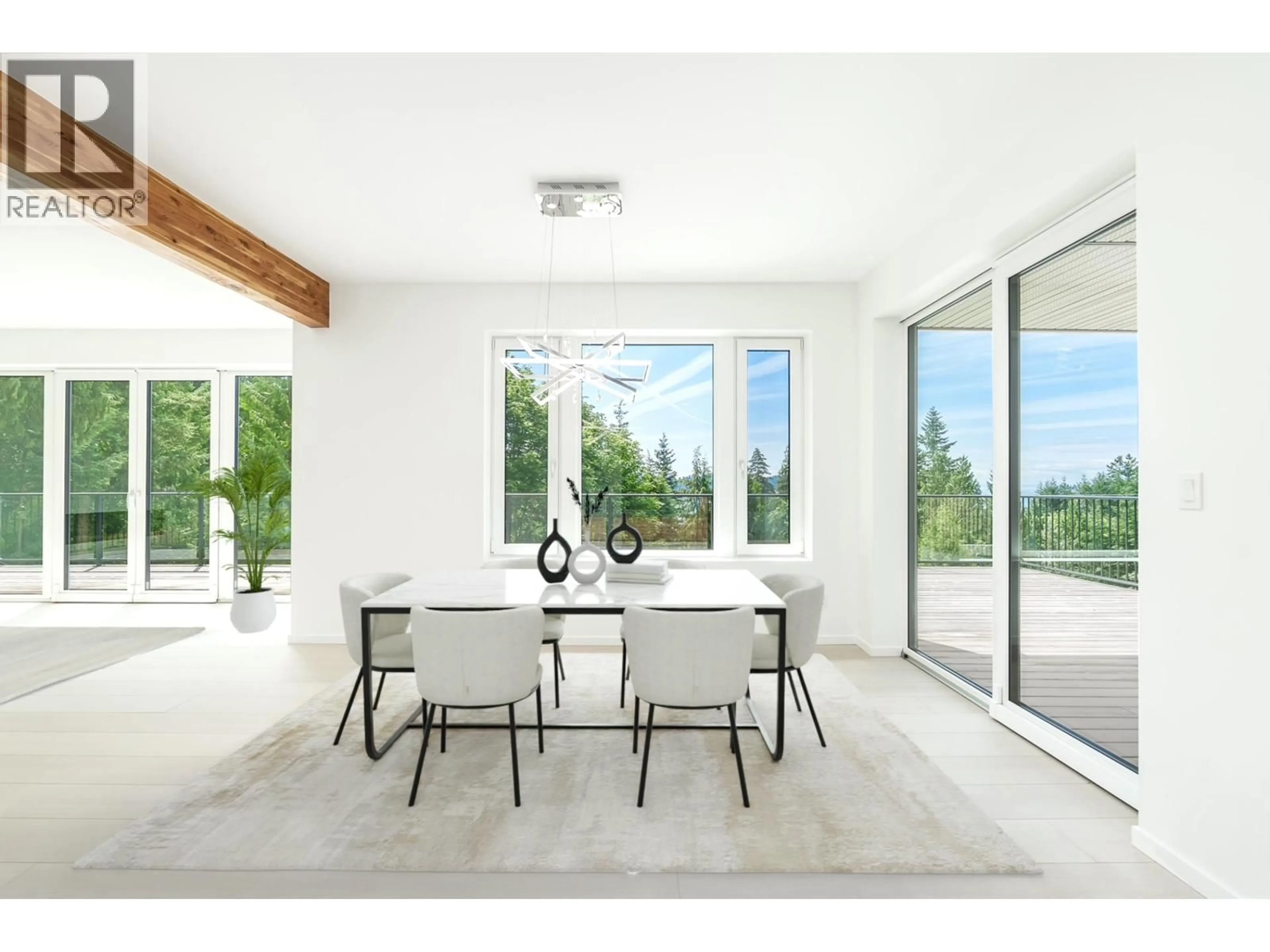 Dining room, ceramic/tile floor for 971 MARINE DRIVE, Gibsons British Columbia V0N1V1
