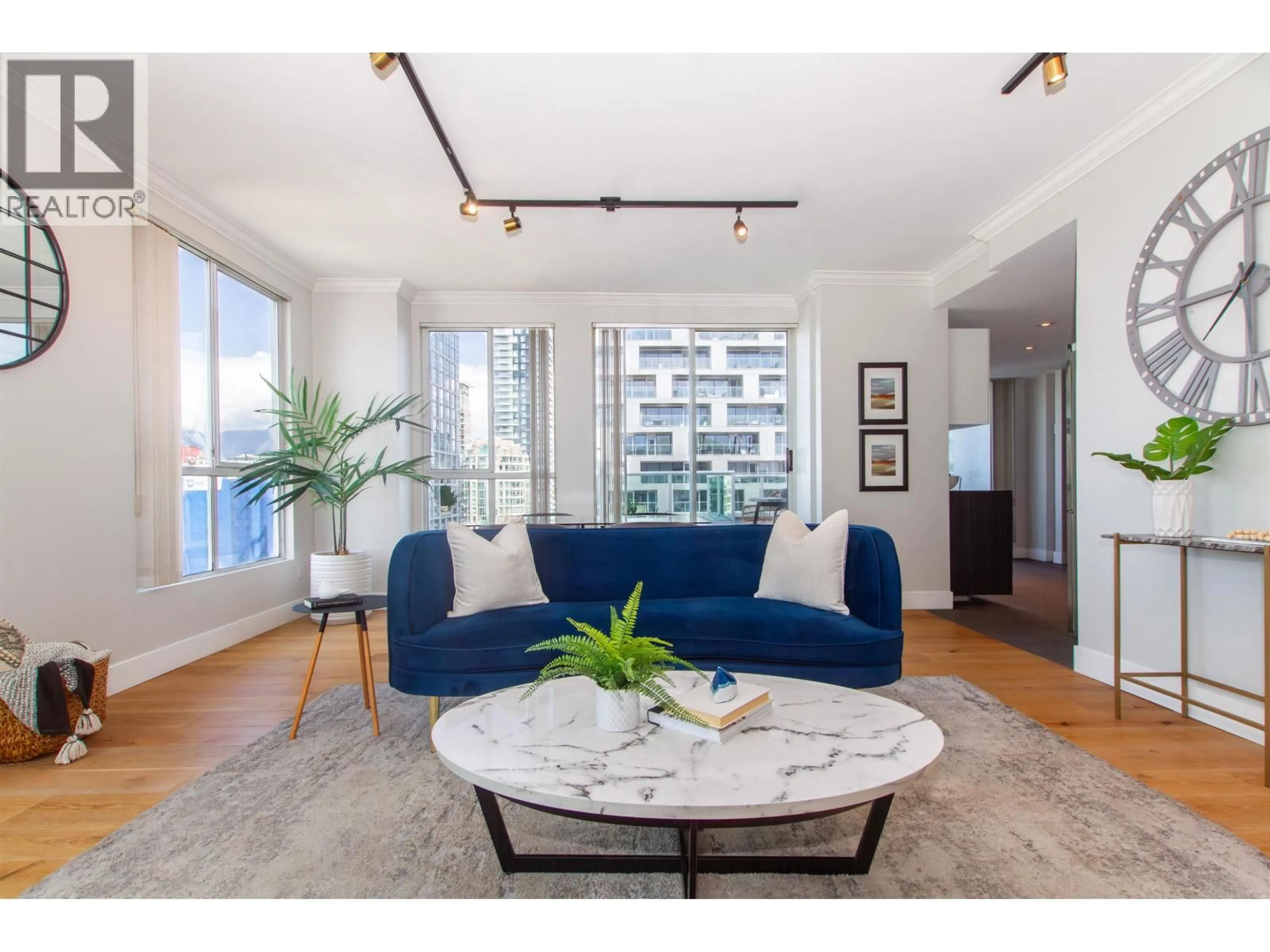 Living room with furniture, unknown for 2301 - 1500 HOWE STREET, Vancouver British Columbia V6Z2N1