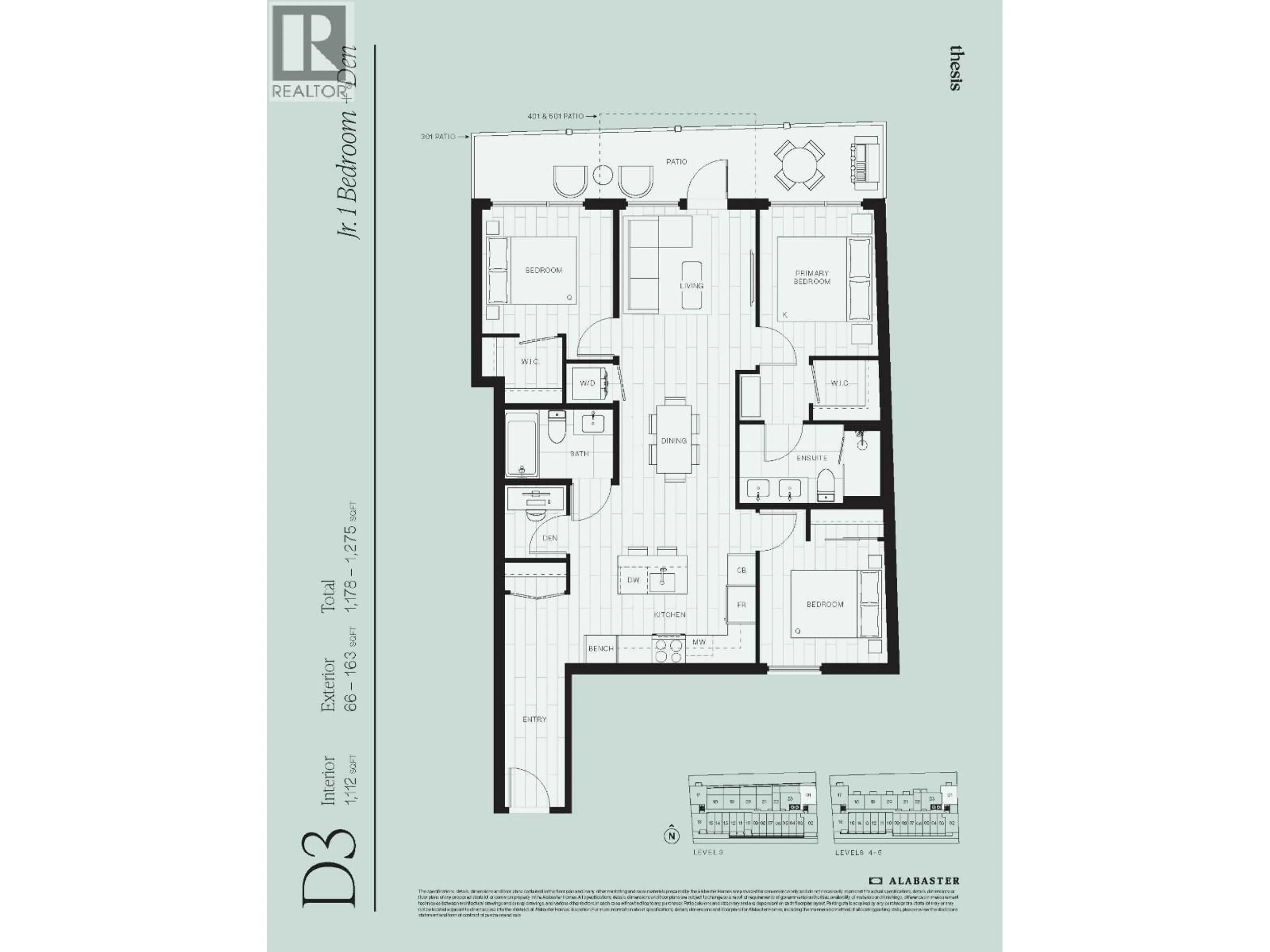 Floor plan for 301 - 133 49TH AVENUE, Vancouver British Columbia V5Z2S3