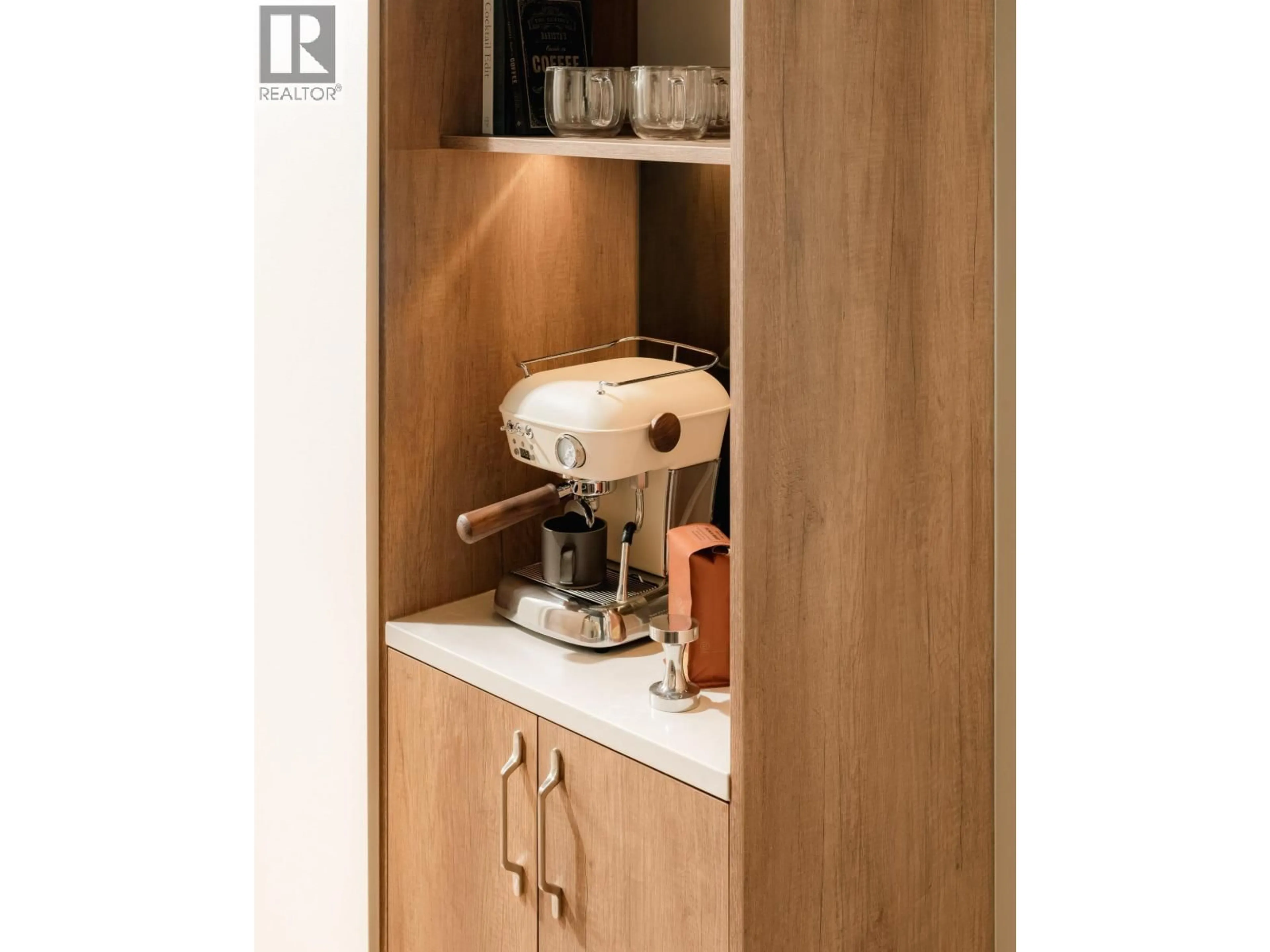 Standard kitchen, wood/laminate floor for 301 - 133 49TH AVENUE, Vancouver British Columbia V5Z2S3