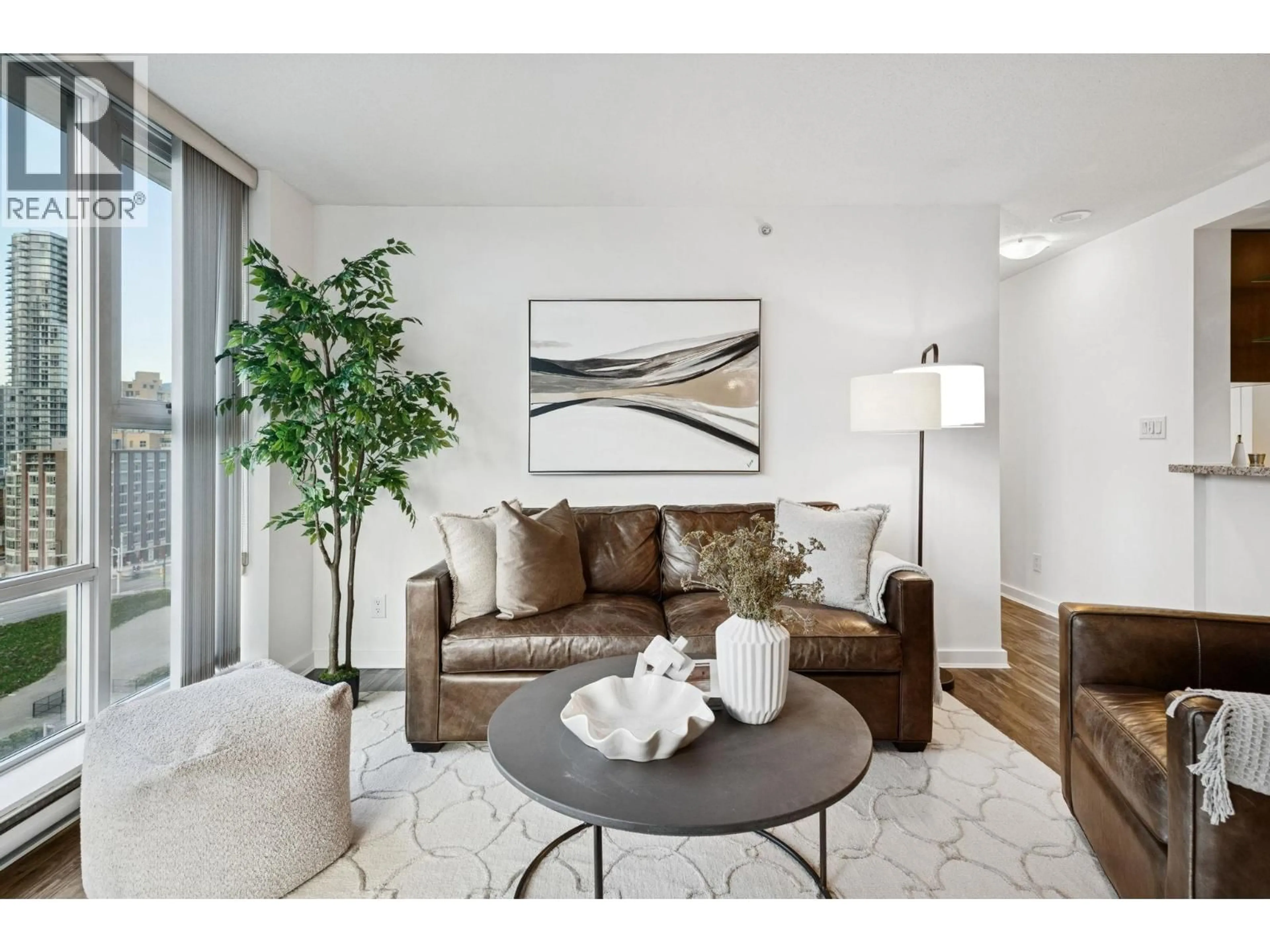 Living room with furniture, unknown for 1705 - 550 PACIFIC STREET, Vancouver British Columbia V6Z3G2