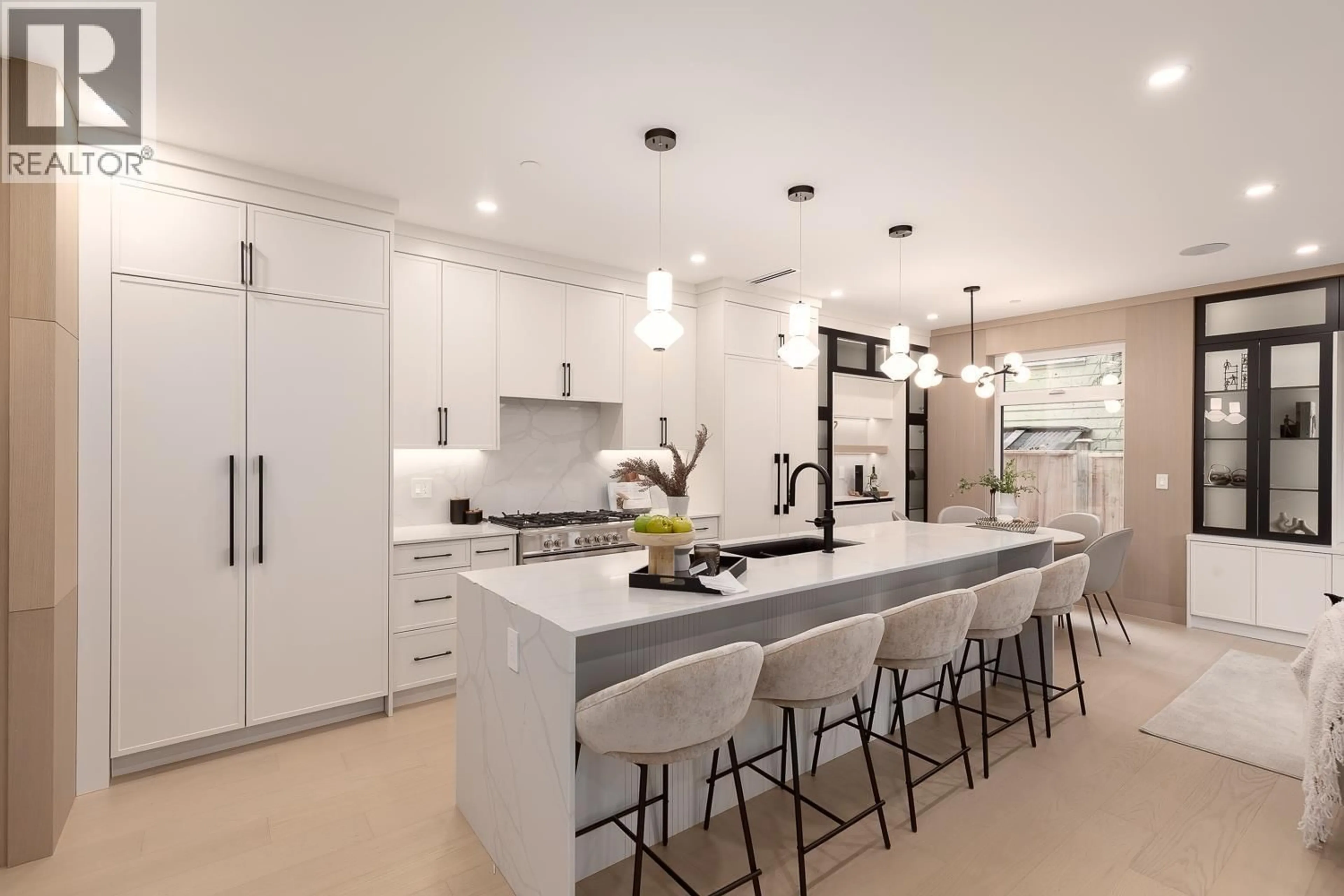 Contemporary kitchen, ceramic/tile floor for 2 - 2976 13TH AVENUE, Vancouver British Columbia V6K2T9