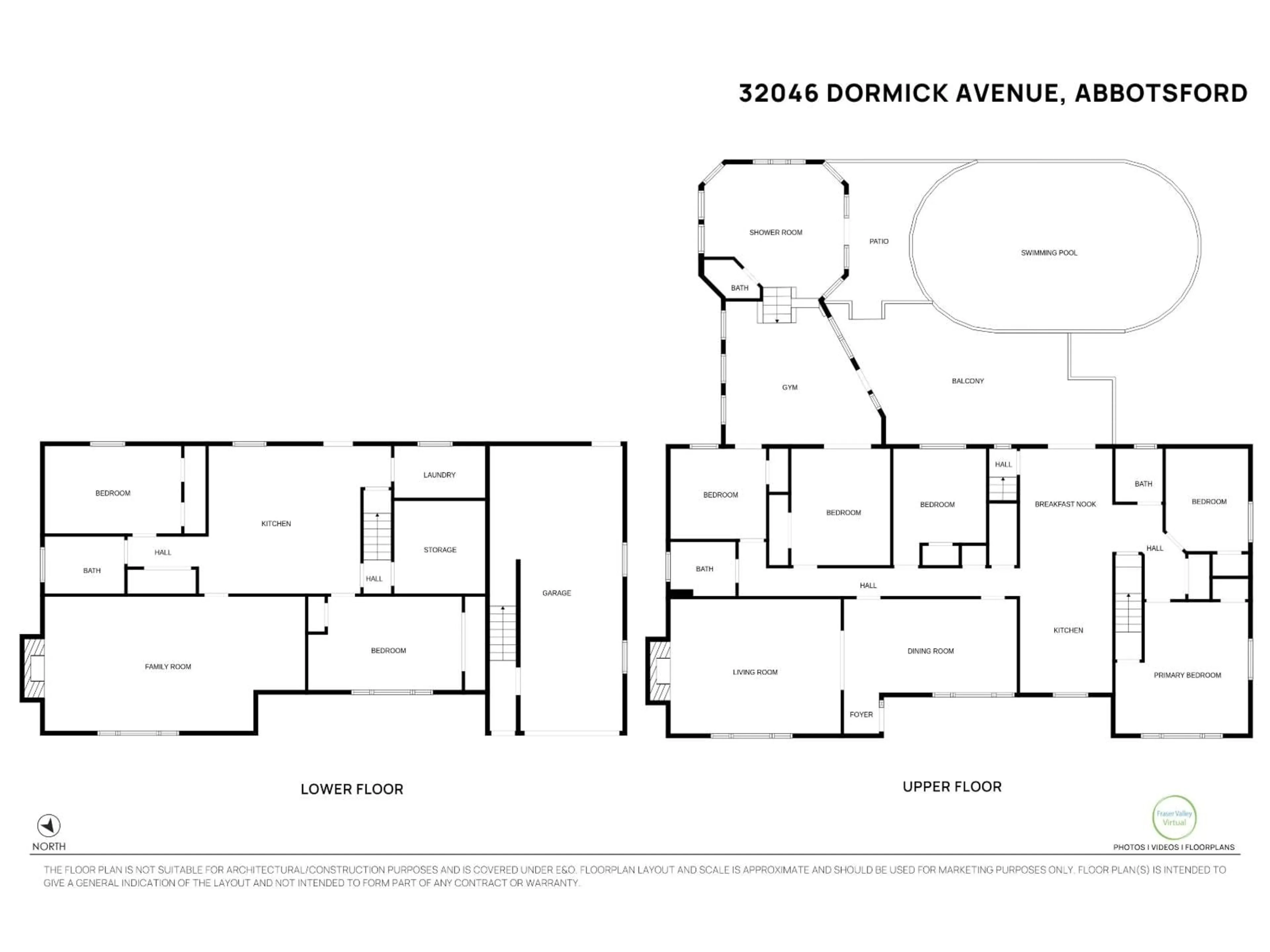 Floor plan for 32046 DORMICK AVENUE, Abbotsford British Columbia V2T1J5