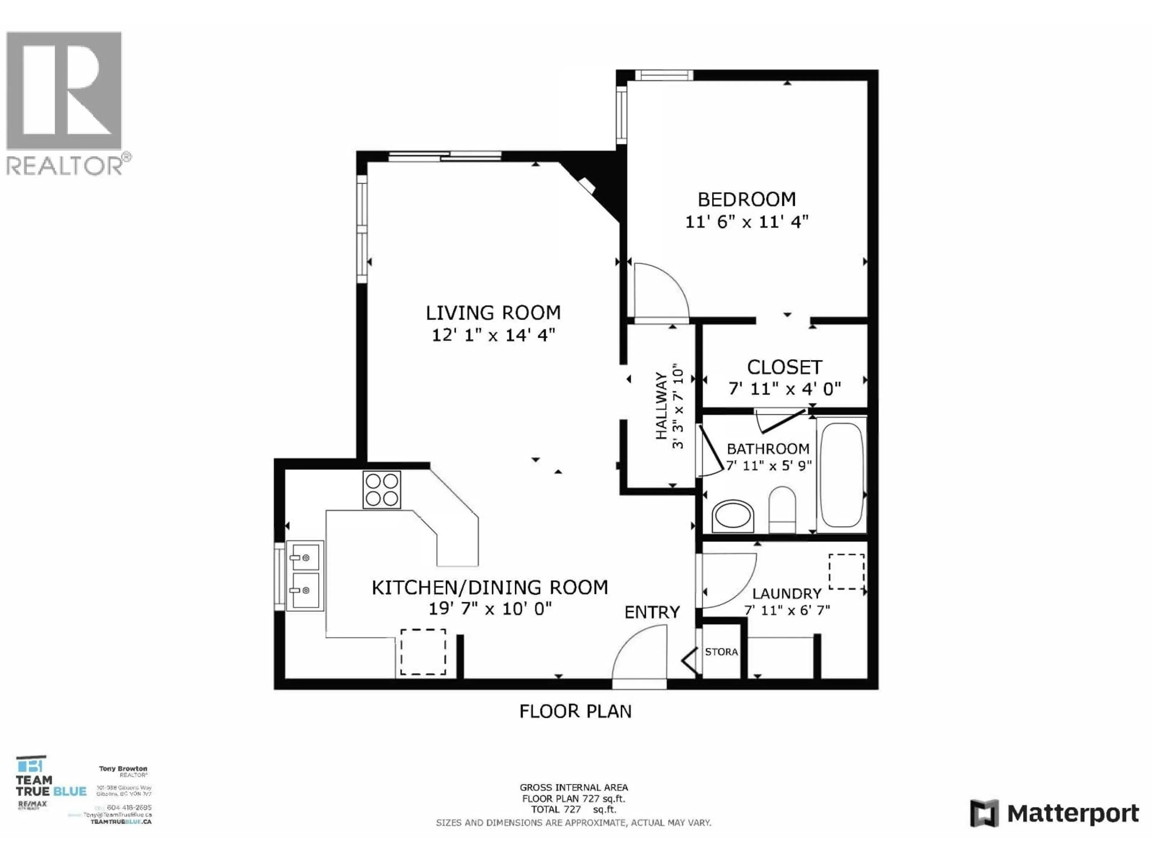 Floor plan for 35 - 689 PARK ROAD, Gibsons British Columbia V0N1V7