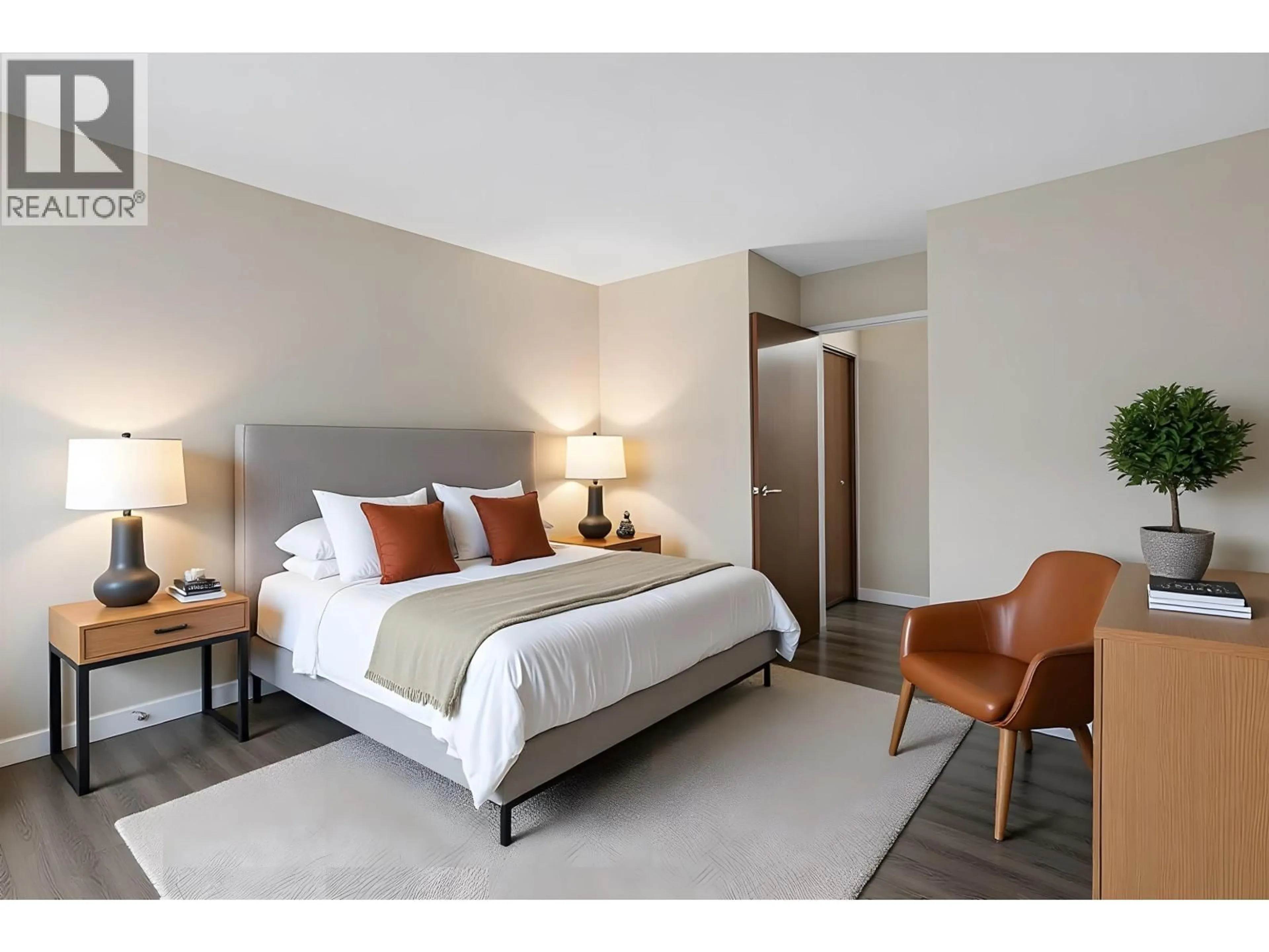 Bedroom with bed, unknown for 107 - 1121 HOWIE AVENUE, Coquitlam British Columbia V3J1T9