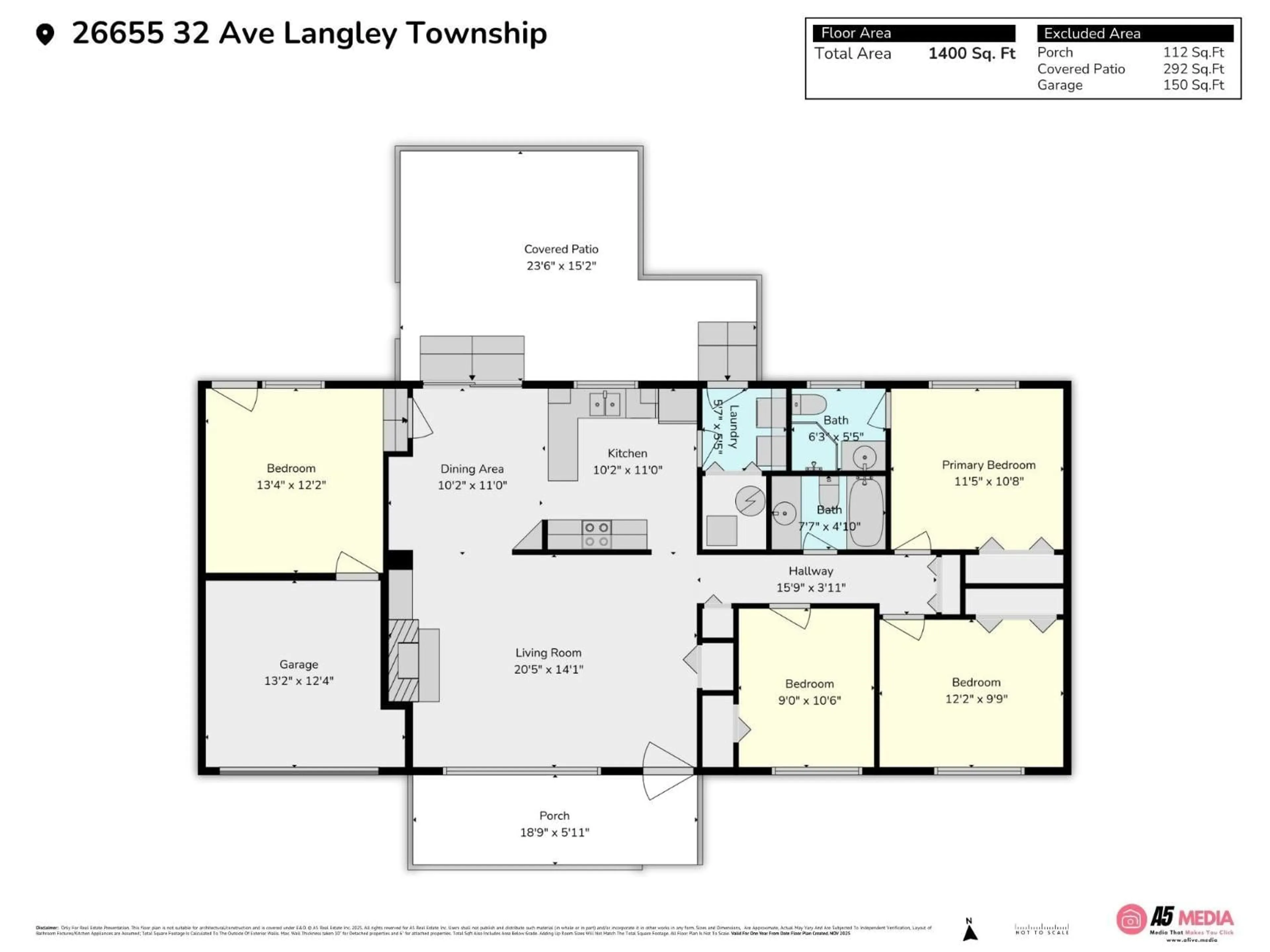 Floor plan for 26655 32 AVENUE, Langley British Columbia V4W3G1