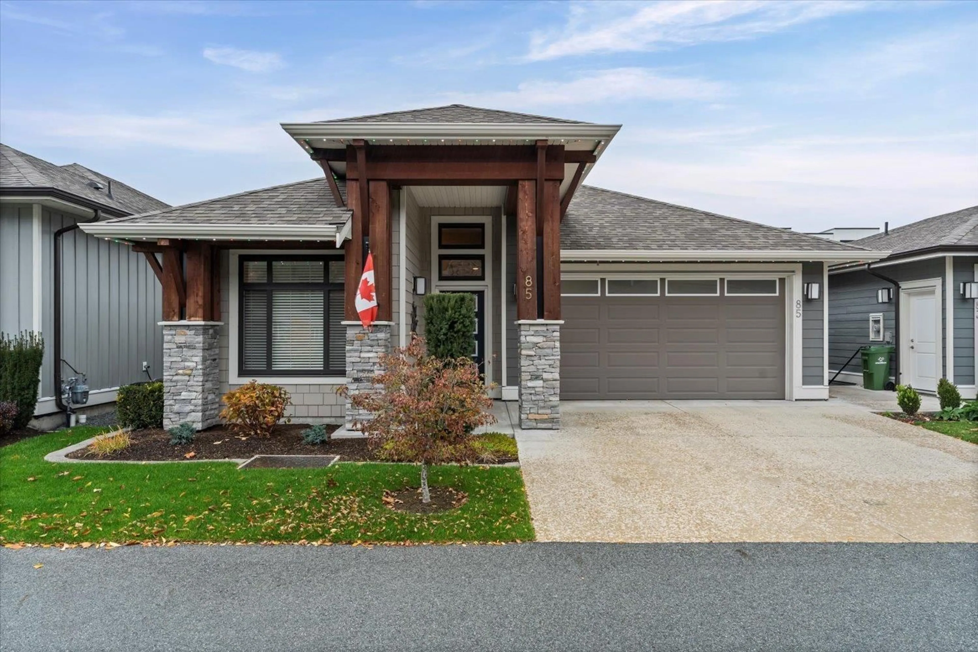 Home with brick exterior material, street for 85 - 46110 THOMAS ROAD, Chilliwack British Columbia V2R2R4