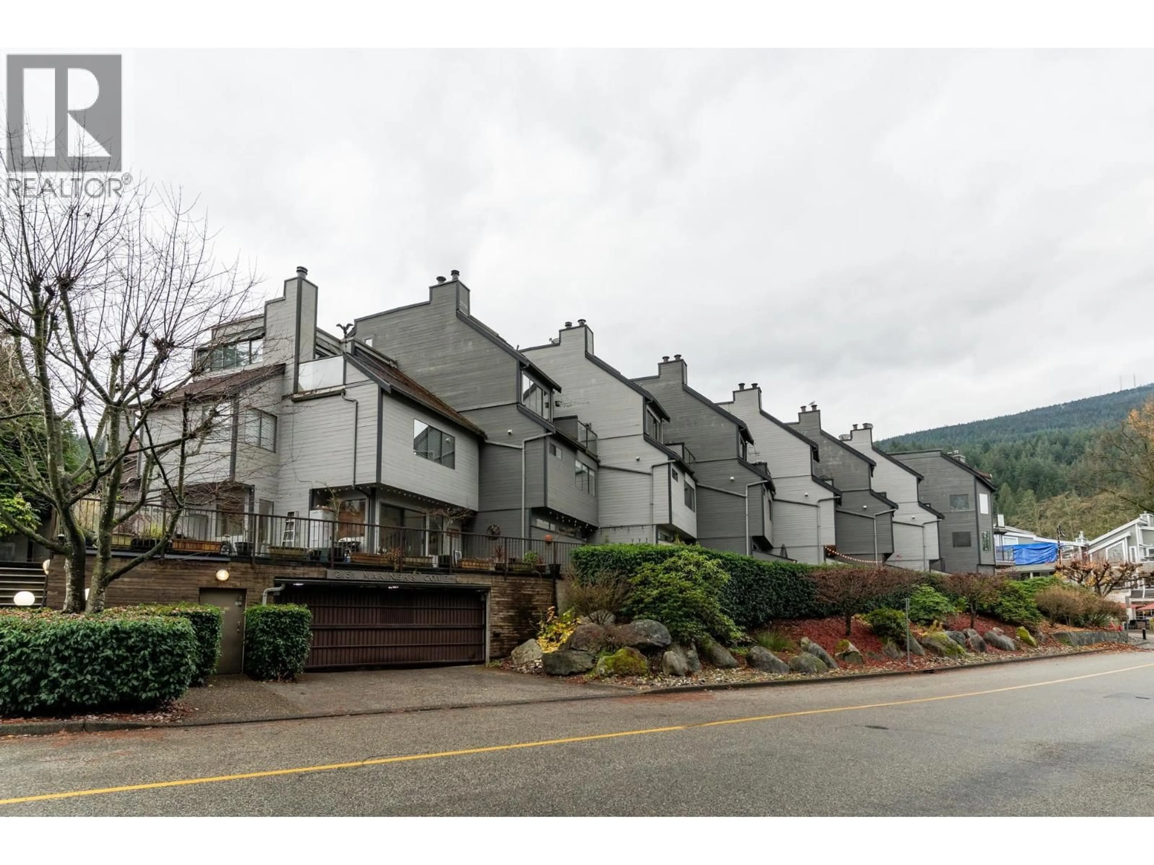 A pic from outside/outdoor area/front of a property/back of a property/a pic from drone, street for 13 - 2151 BANBURY ROAD, North Vancouver British Columbia V7G1W7