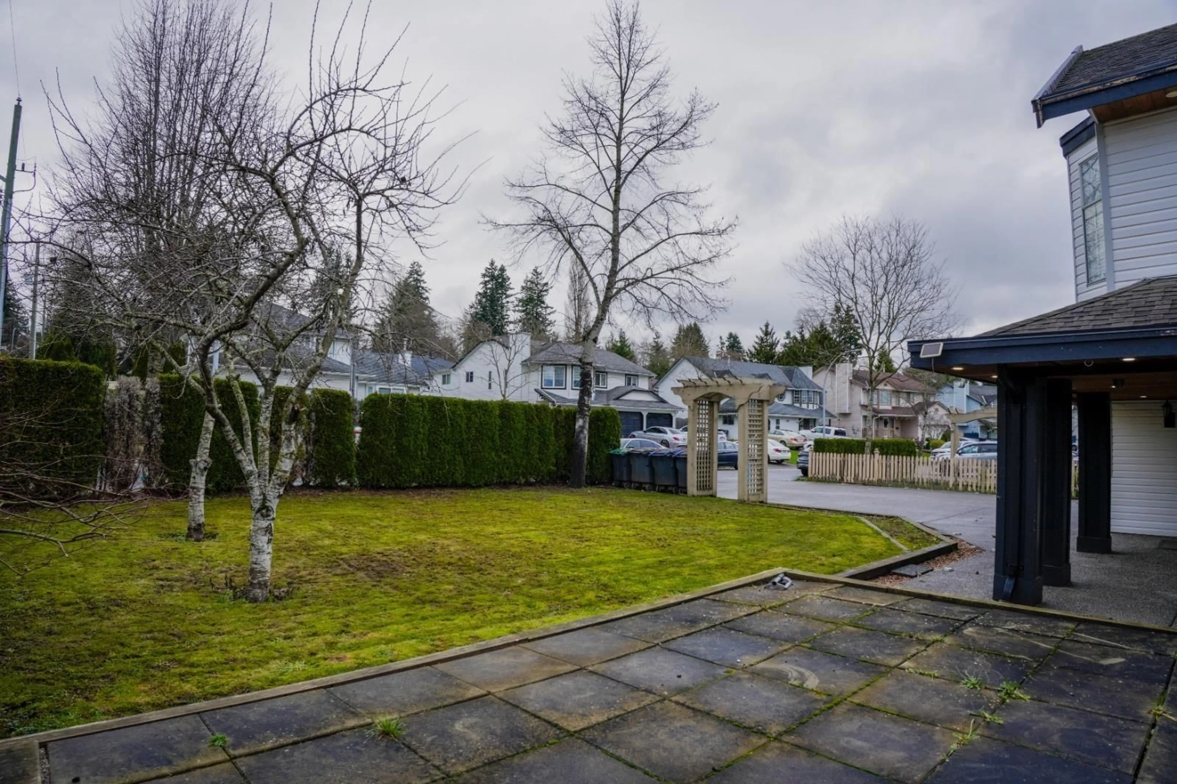 A pic from outside/outdoor area/front of a property/back of a property/a pic from drone, street for 14208 67 AVENUE, Surrey British Columbia V3W0P5