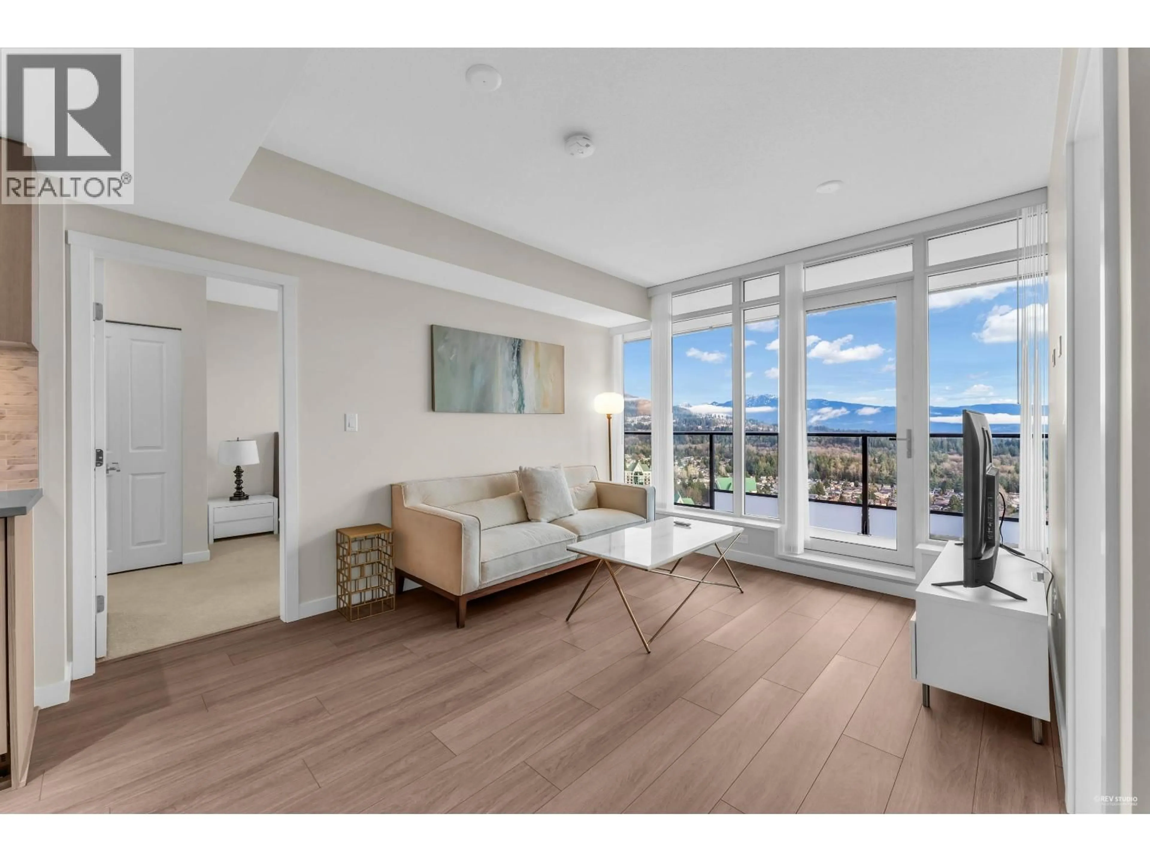 Living room with furniture, unknown for 3504 - 1182 WESTWOOD STREET, Coquitlam British Columbia V3B0T9