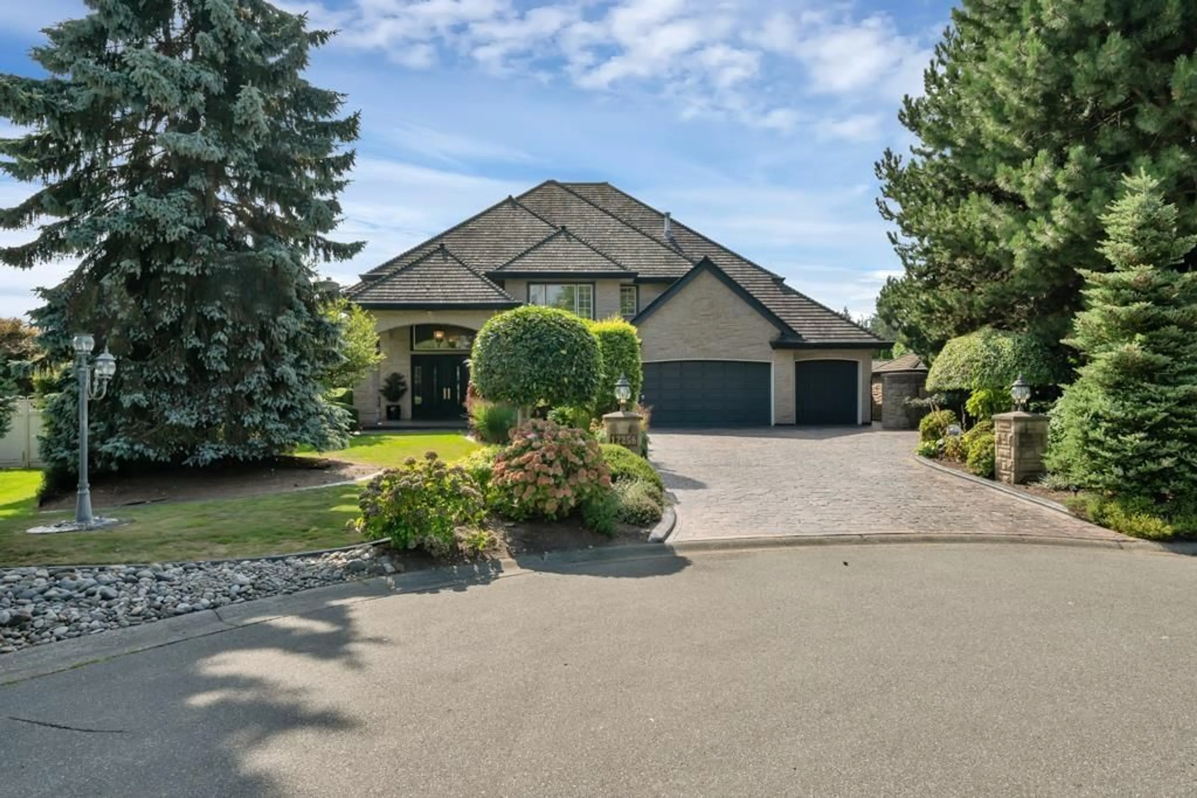 A pic from outside/outdoor area/front of a property/back of a property/a pic from drone, street for 12256 57 AVENUE, Surrey British Columbia V3X3H7