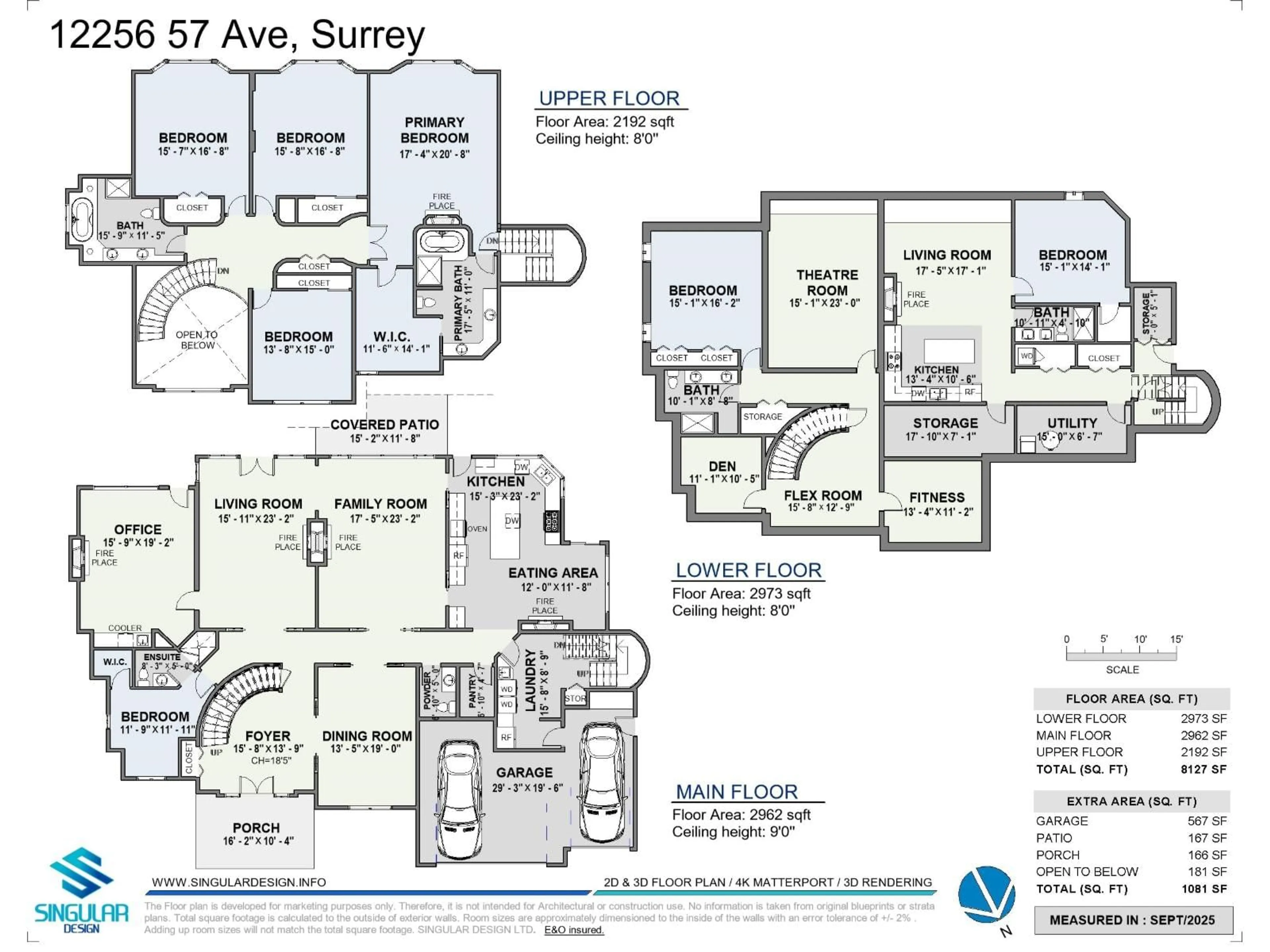 Floor plan for 12256 57 AVENUE, Surrey British Columbia V3X3H7