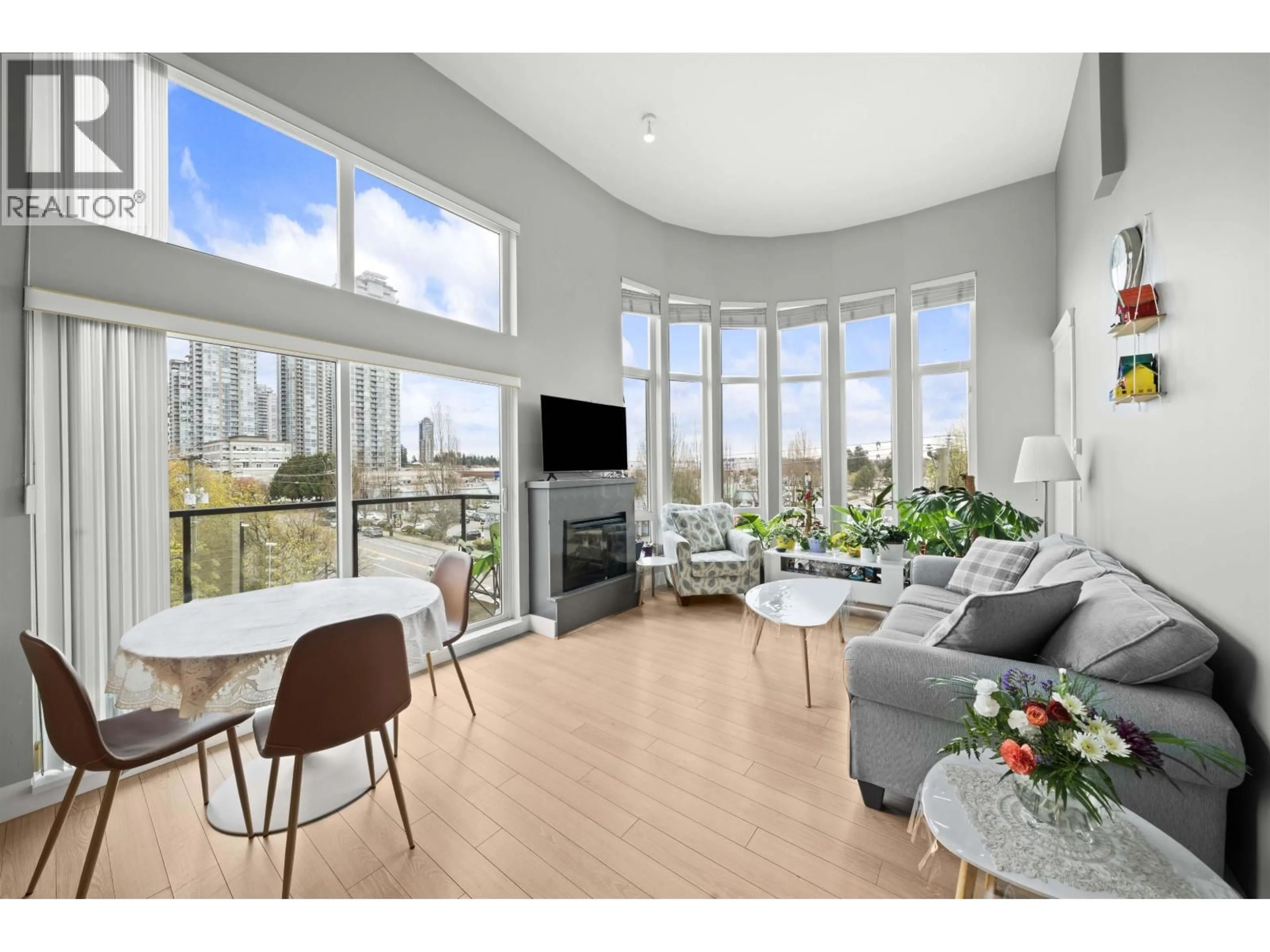 Living room with furniture, unknown for 401 - 1188 JOHNSON STREET, Coquitlam British Columbia V3B0H7