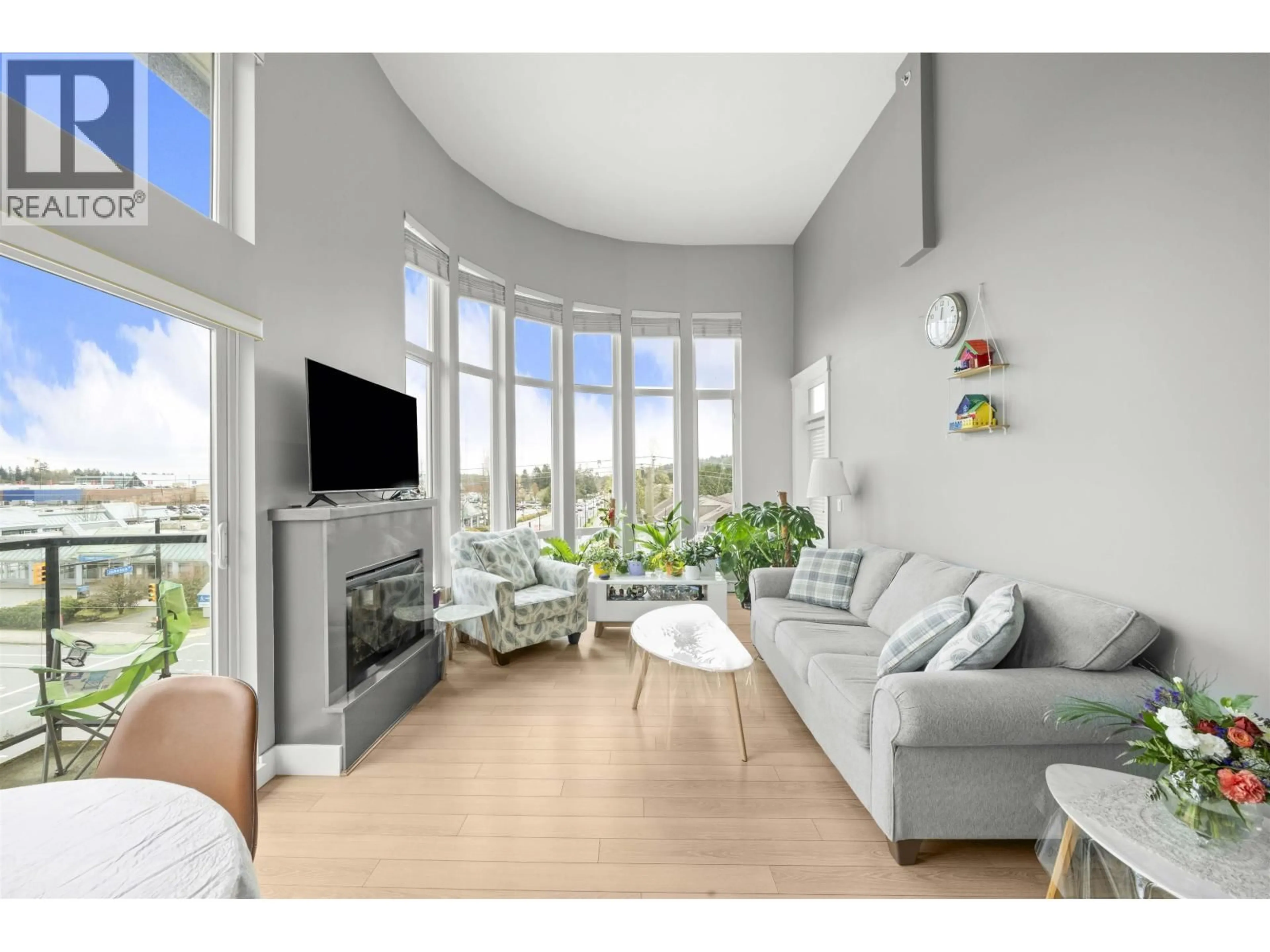 Living room with furniture, unknown for 401 - 1188 JOHNSON STREET, Coquitlam British Columbia V3B0H7