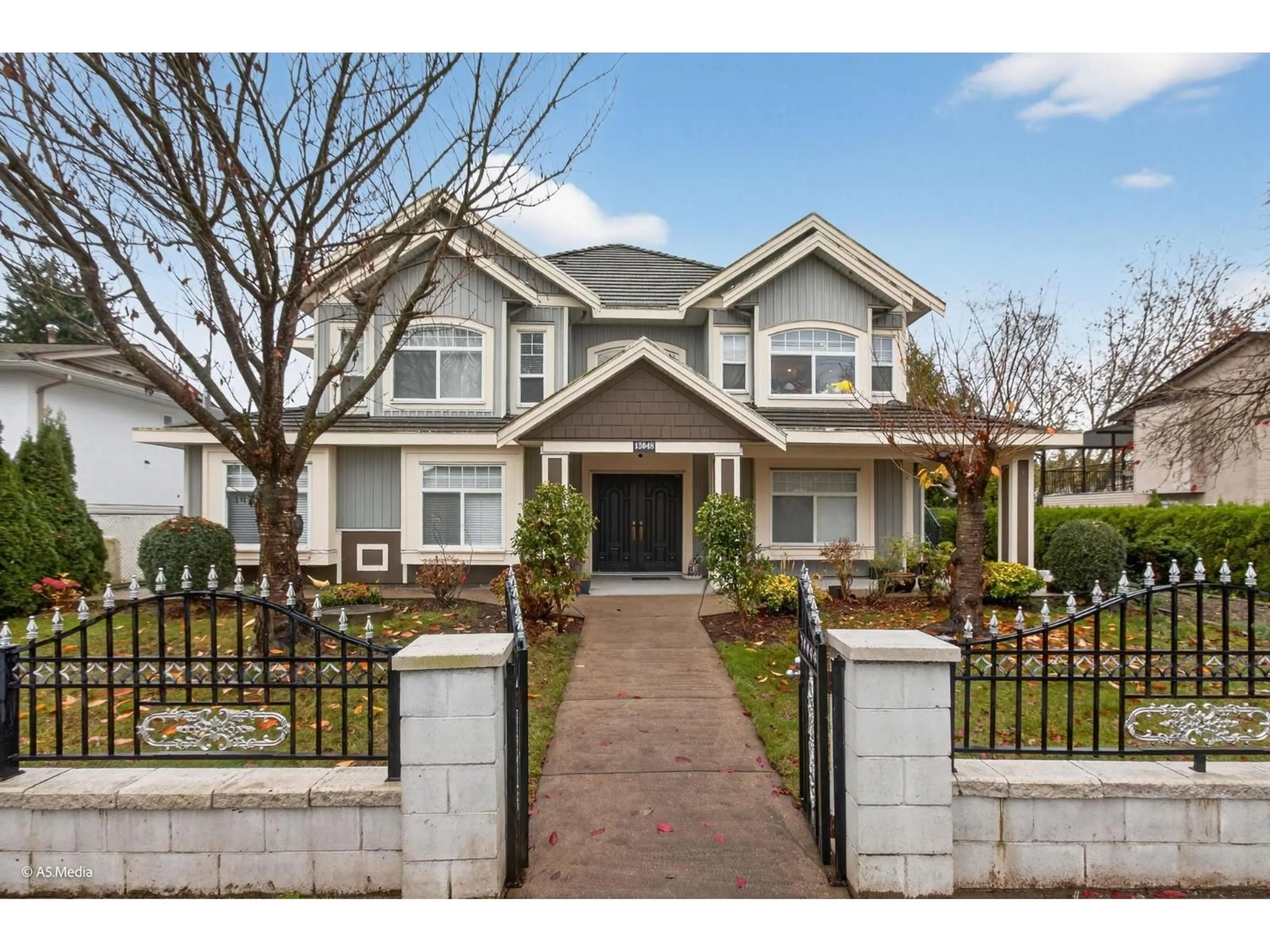 Home with vinyl exterior material, street for 13048 72 AVENUE, Surrey British Columbia V3W2N2