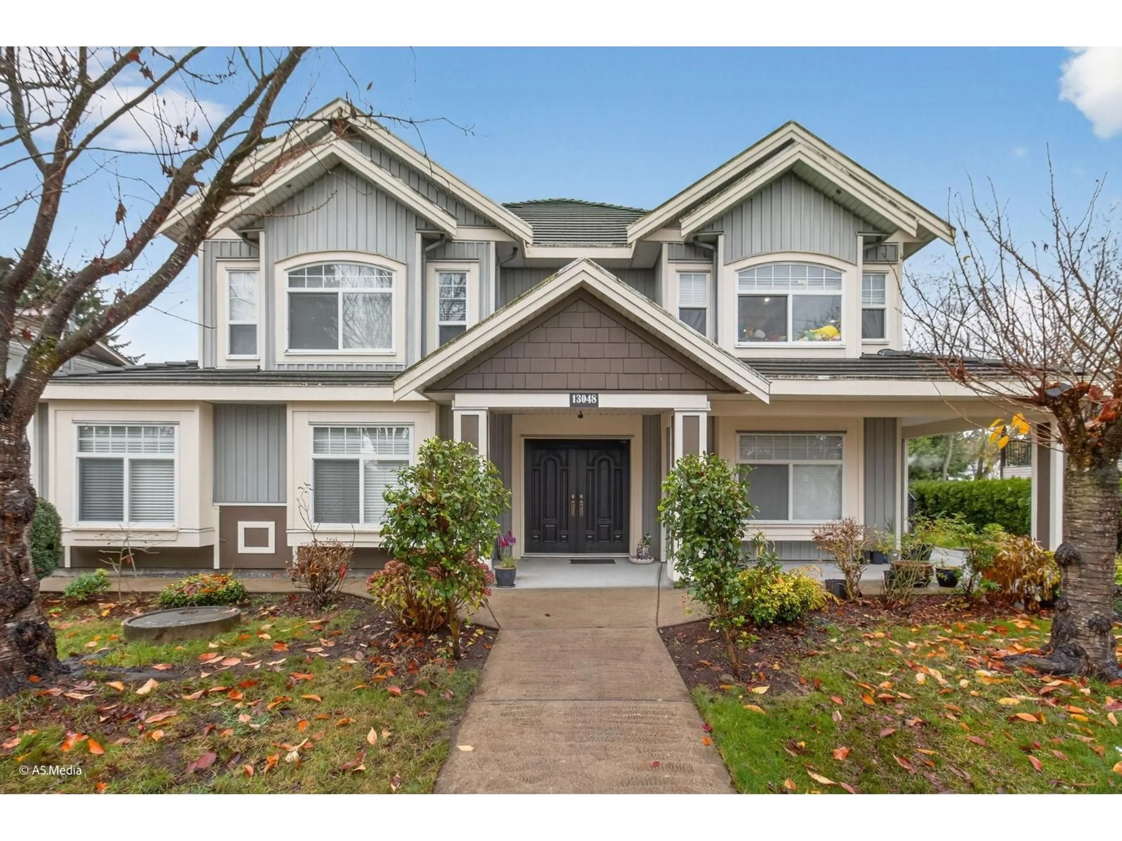 Home with vinyl exterior material, street for 13048 72 AVENUE, Surrey British Columbia V3W2N2