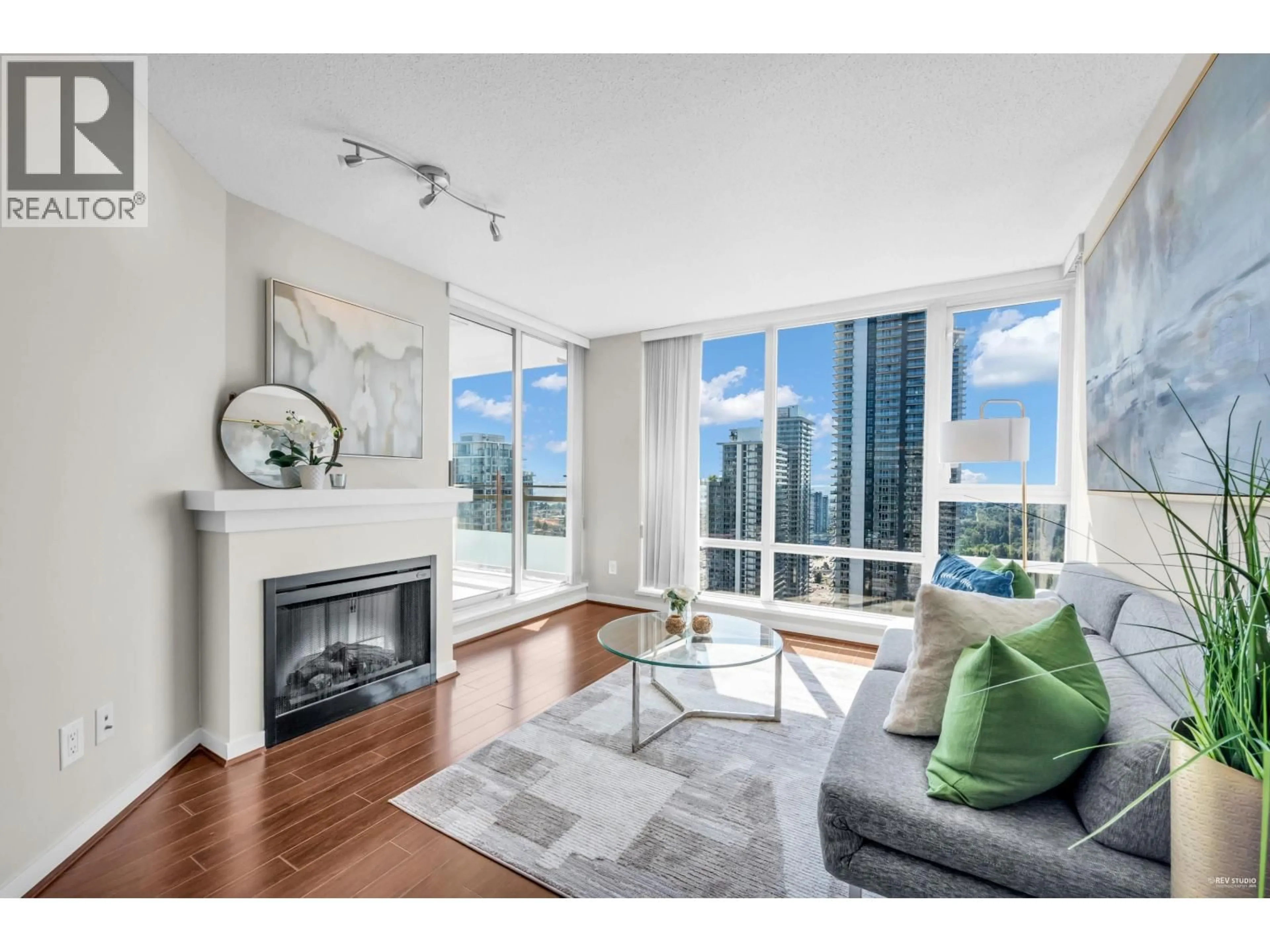 Living room with furniture, unknown for 2906 - 9888 CAMERON STREET, Burnaby British Columbia V3J0A4