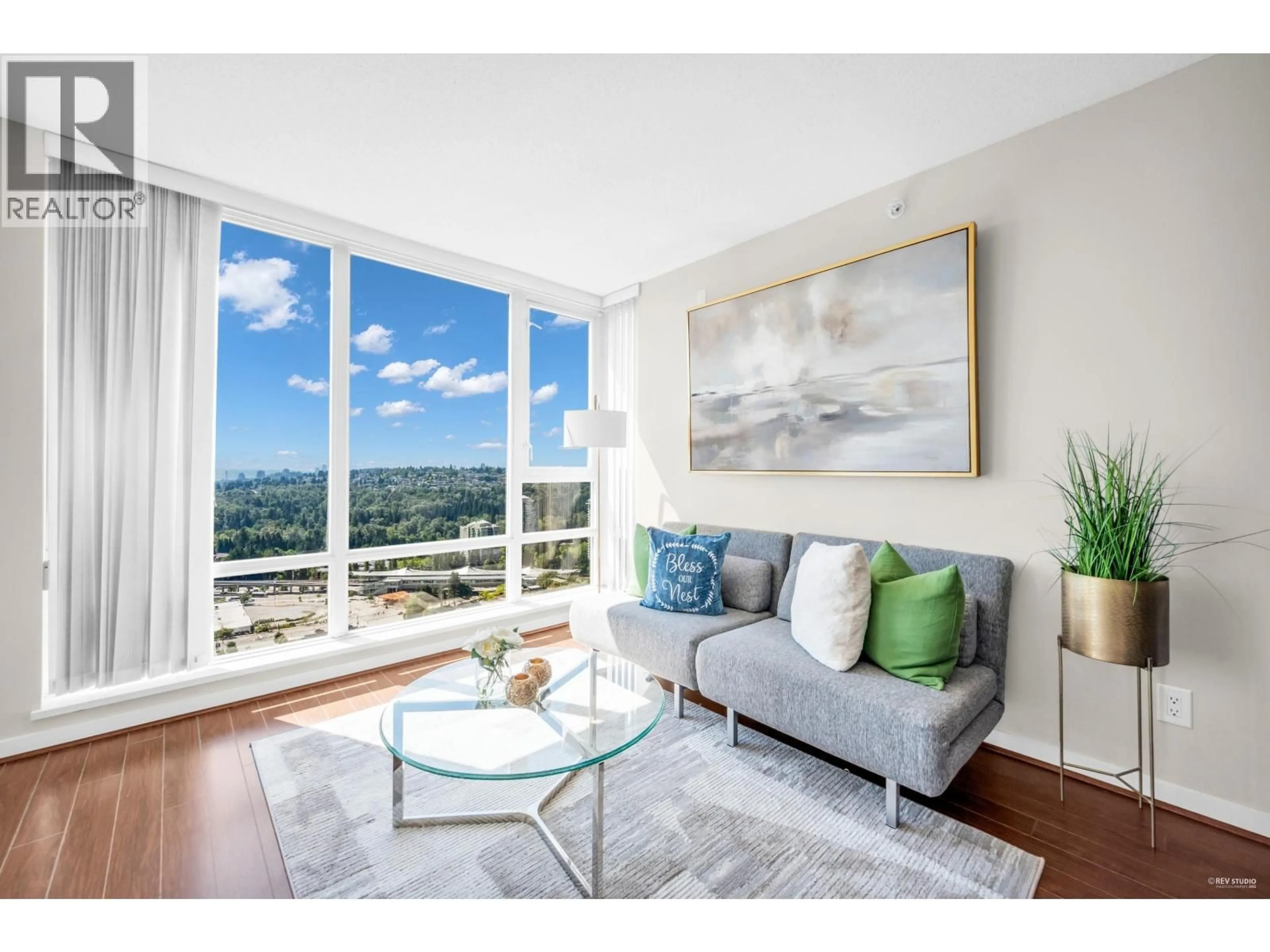 Living room with furniture, unknown for 2906 - 9888 CAMERON STREET, Burnaby British Columbia V3J0A4