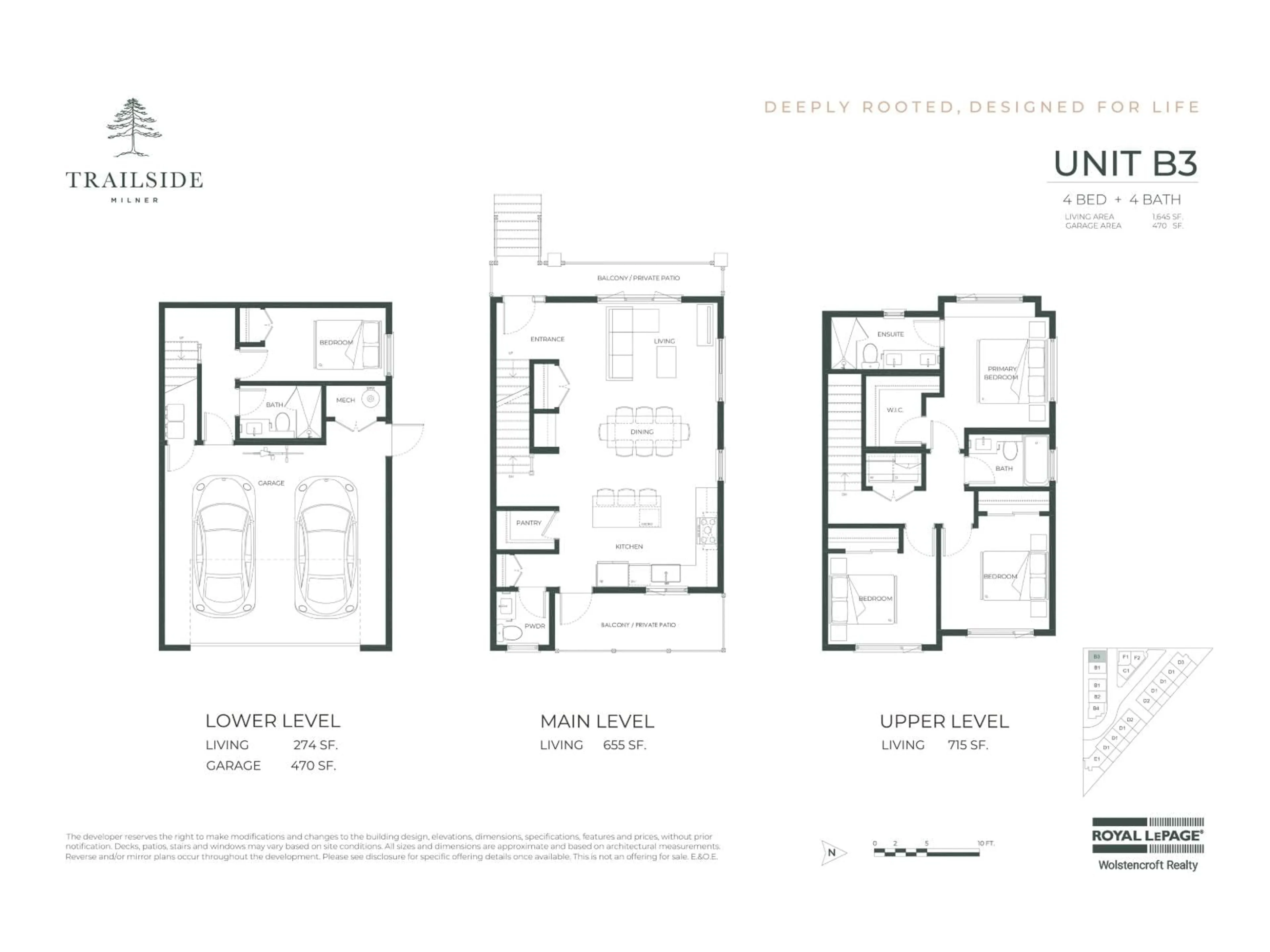 Floor plan for 5 - 6828 208A STREET, Langley British Columbia V2Y2R7