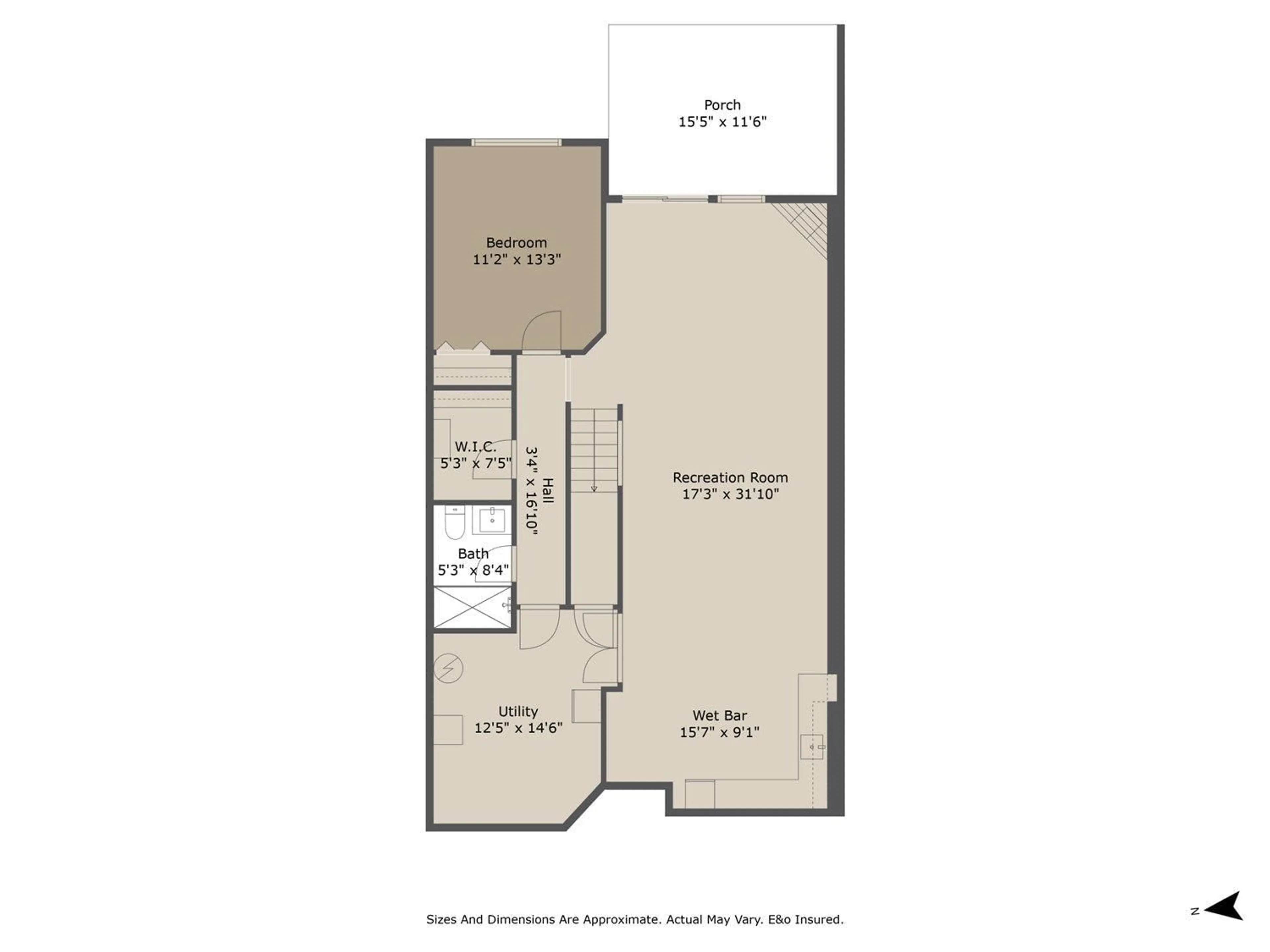 Floor plan for 17 - 3054 TRAFALGAR STREET, Abbotsford British Columbia V2S7X6