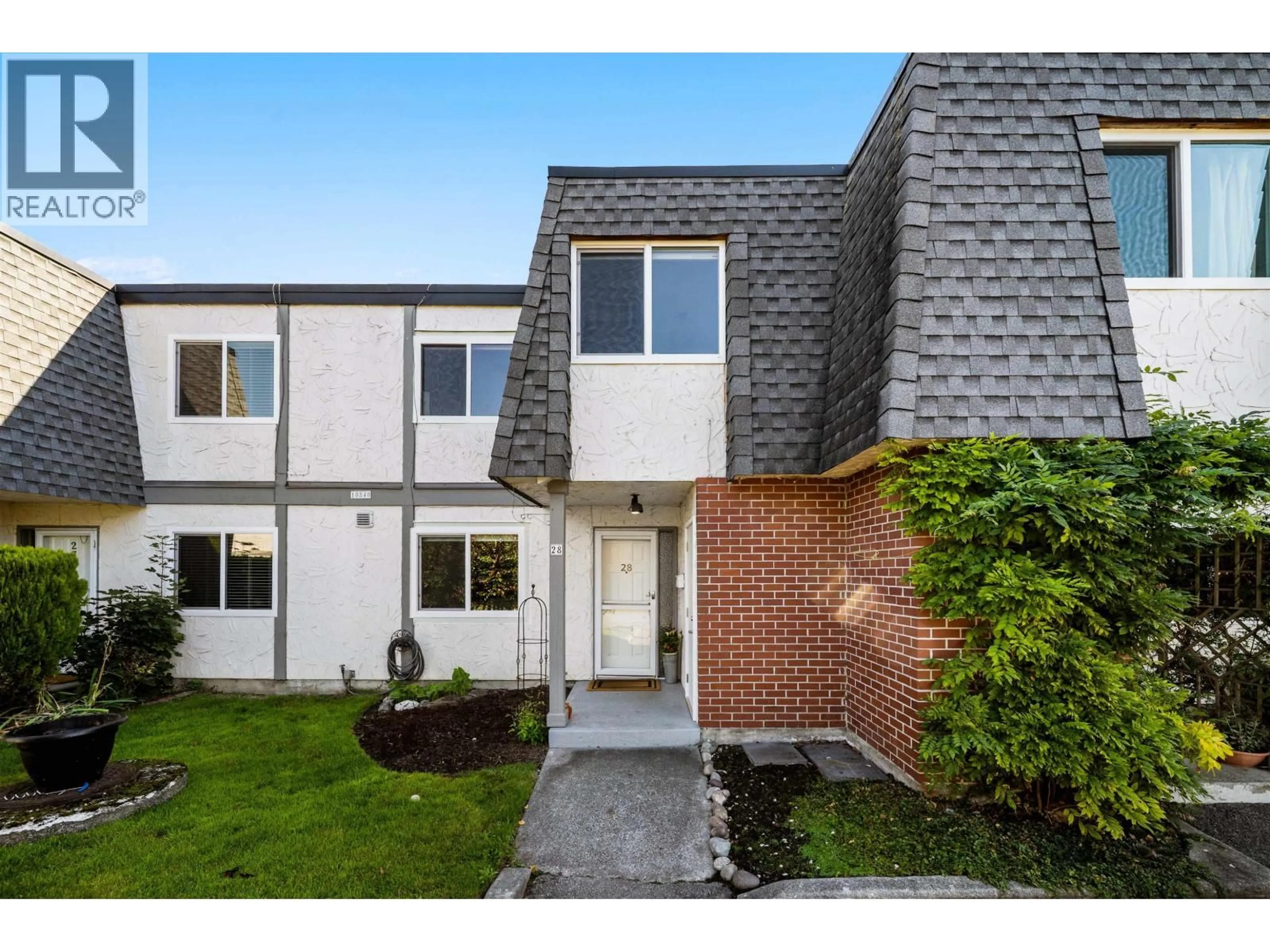 Home with brick exterior material, street for 28 - 10840 SPRINGMONT DRIVE, Richmond British Columbia V7E3S5