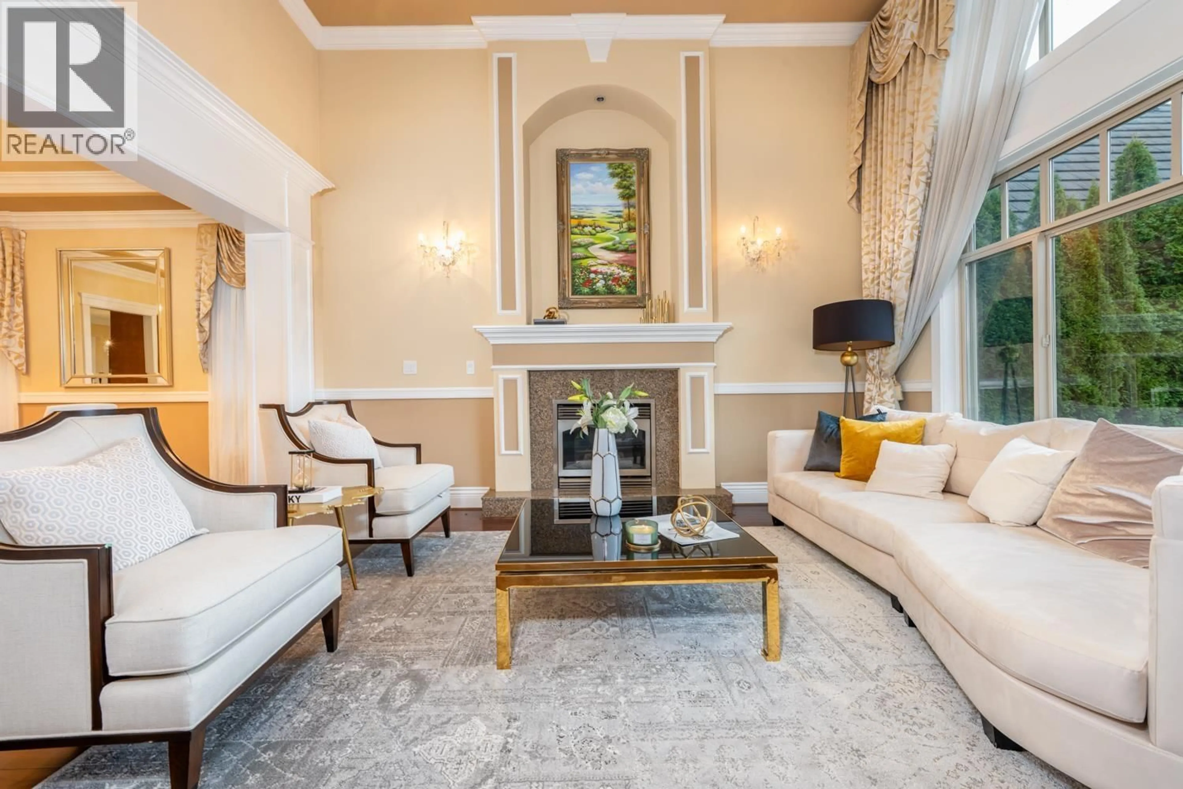 Living room with furniture, carpet floor for 11691 AZTEC STREET, Richmond British Columbia V6X1H9