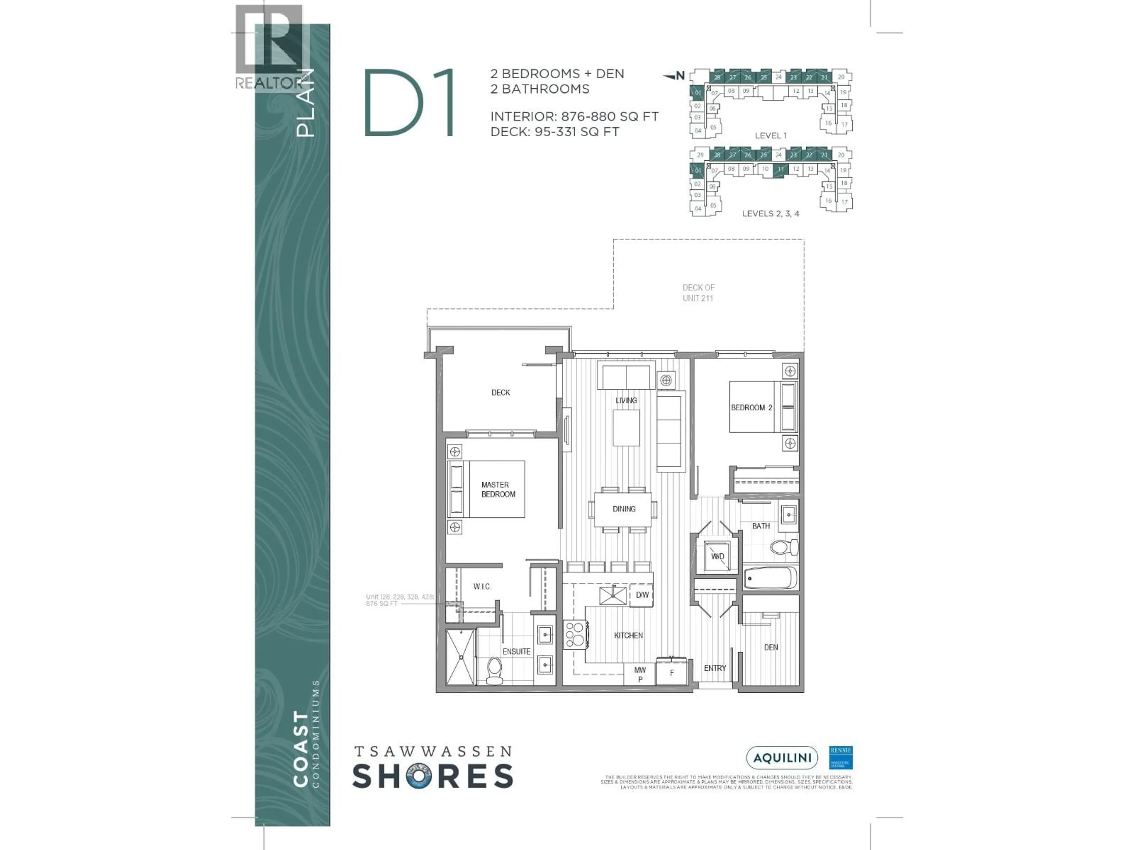 Floor plan for 323 - 4690 HAWK LANE, Tsawwassen British Columbia V4M0C4
