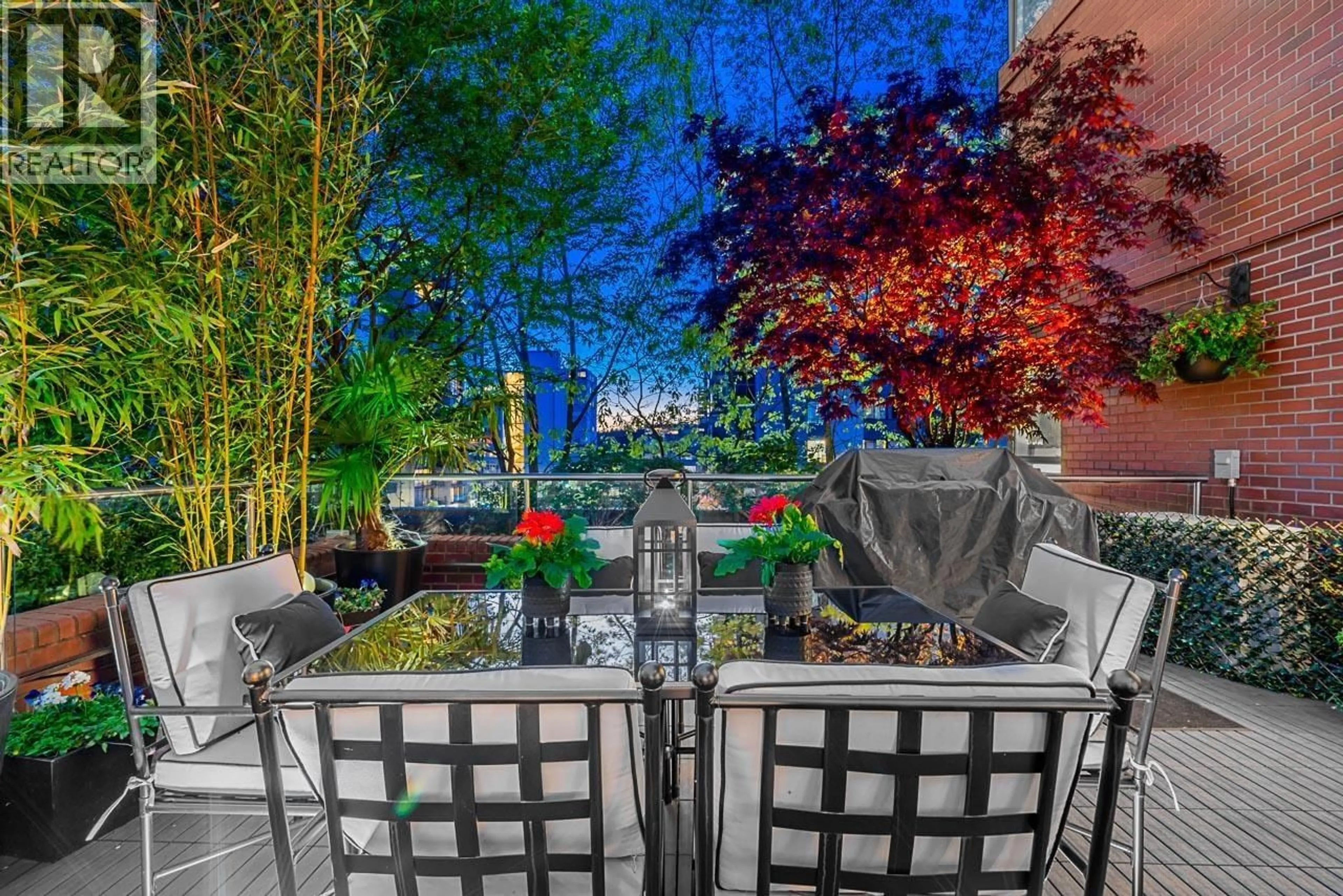 Patio, street for 602 - 1888 ALBERNI STREET, Vancouver British Columbia V6G1B3