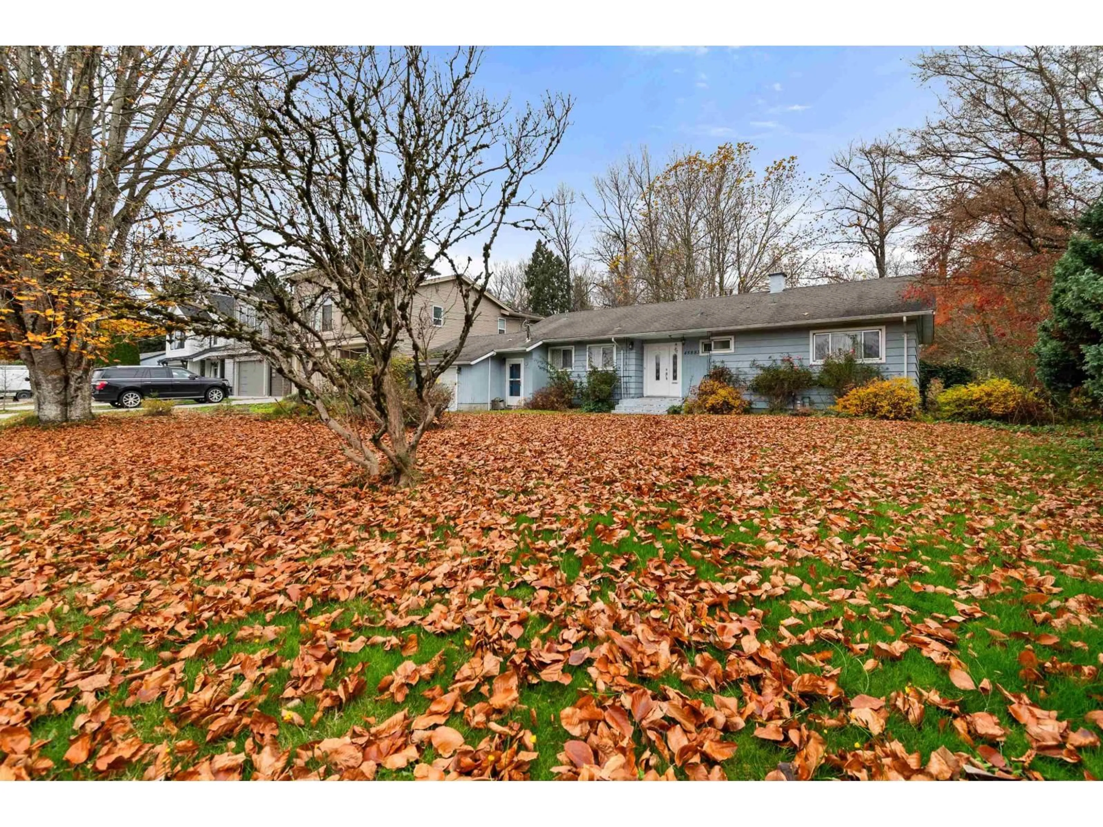 A pic from outside/outdoor area/front of a property/back of a property/a pic from drone, street for 45883 BERKELEY AVENUE, Chilliwack British Columbia V2P3N1