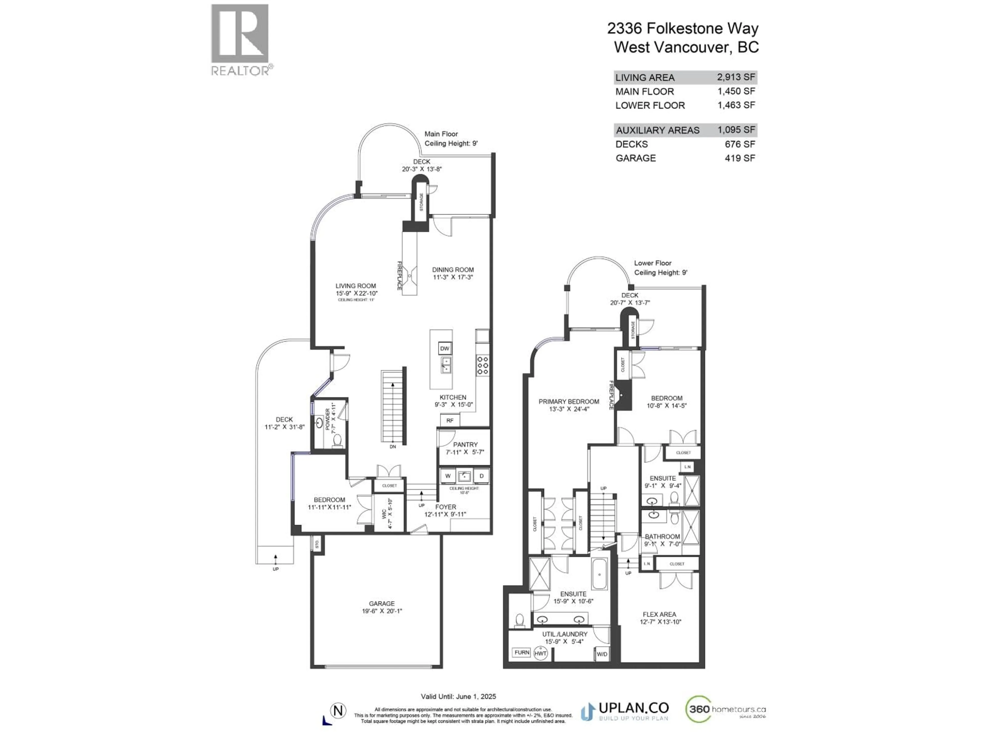 Floor plan for 2336 FOLKESTONE WAY, West Vancouver British Columbia V7S3C8