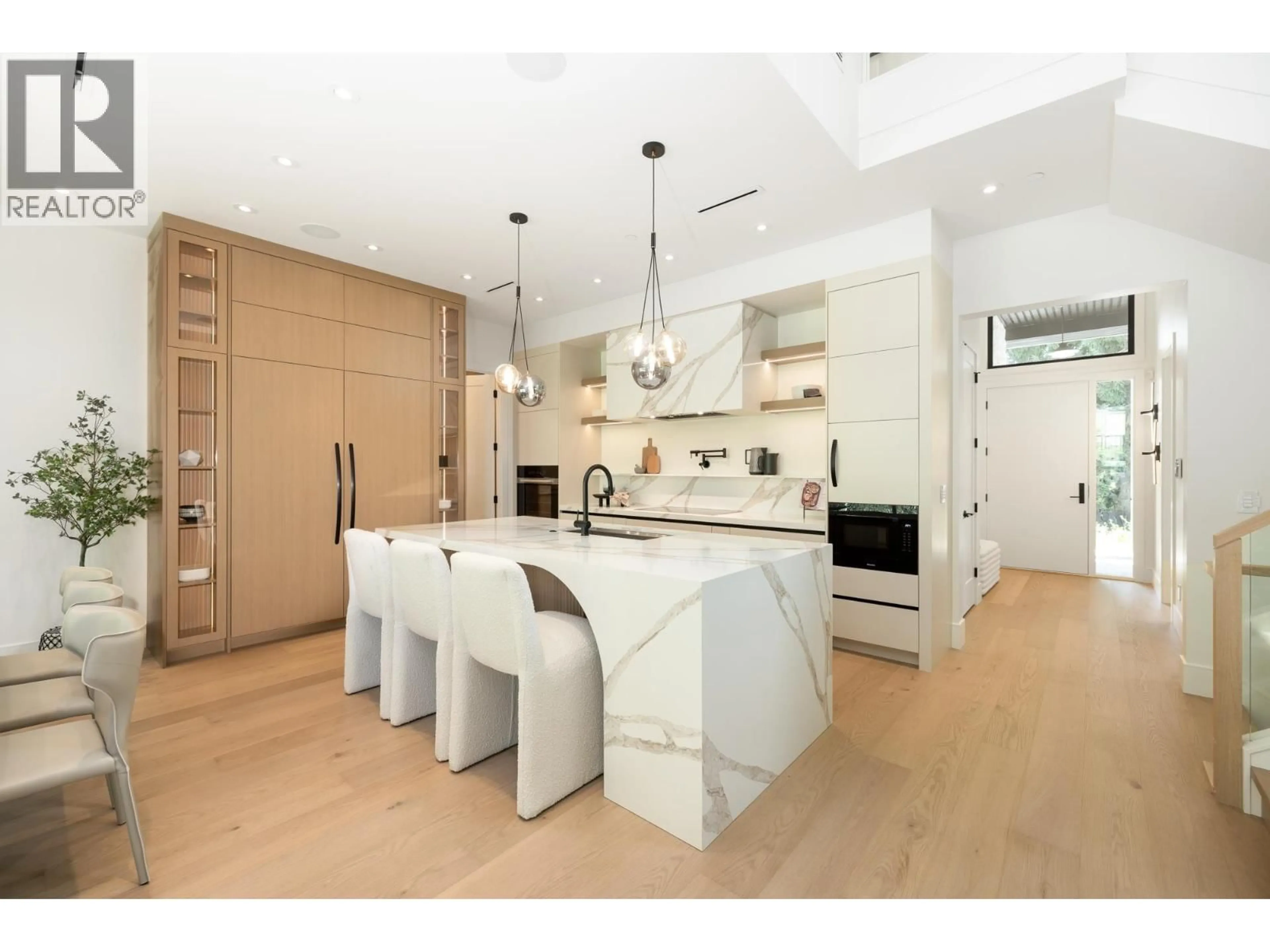 Contemporary kitchen, ceramic/tile floor for 1385 19TH STREET, West Vancouver British Columbia V7V3X4