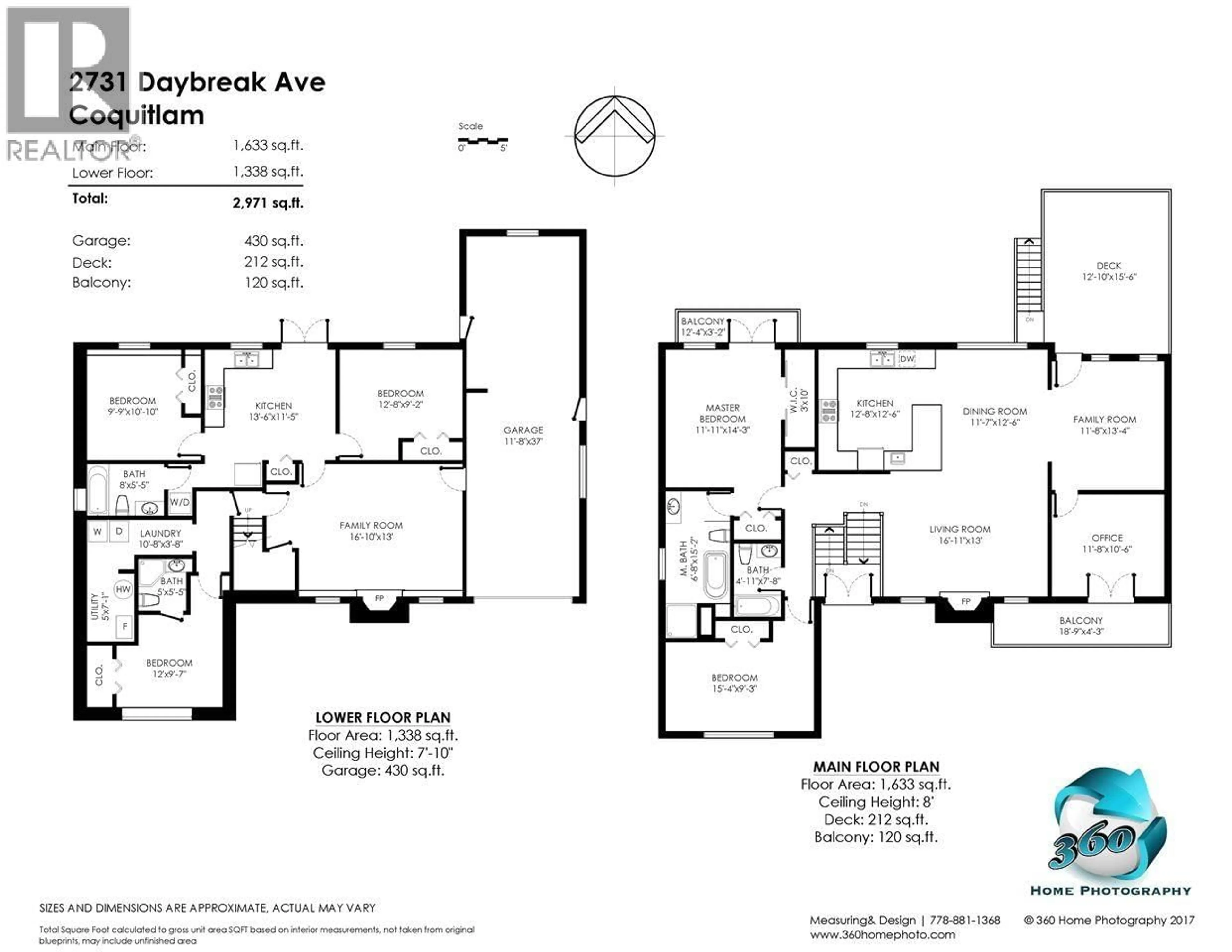 Floor plan for 2731 DAYBREAK AVENUE, Coquitlam British Columbia V3C2E8