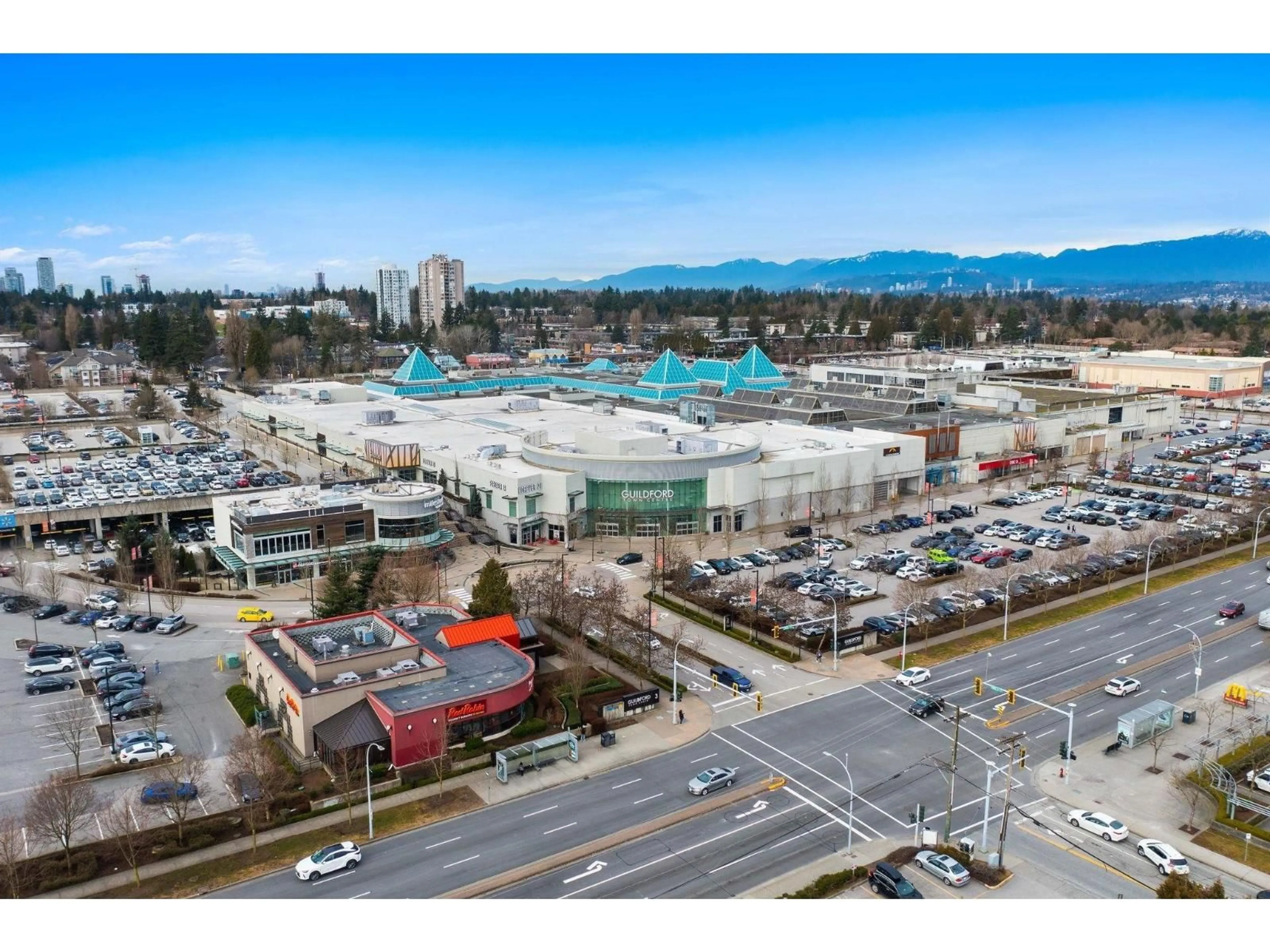A pic from outside/outdoor area/front of a property/back of a property/a pic from drone, mountain view for 80 - 15399 GUILDFORD DRIVE, Surrey British Columbia V3R7C6
