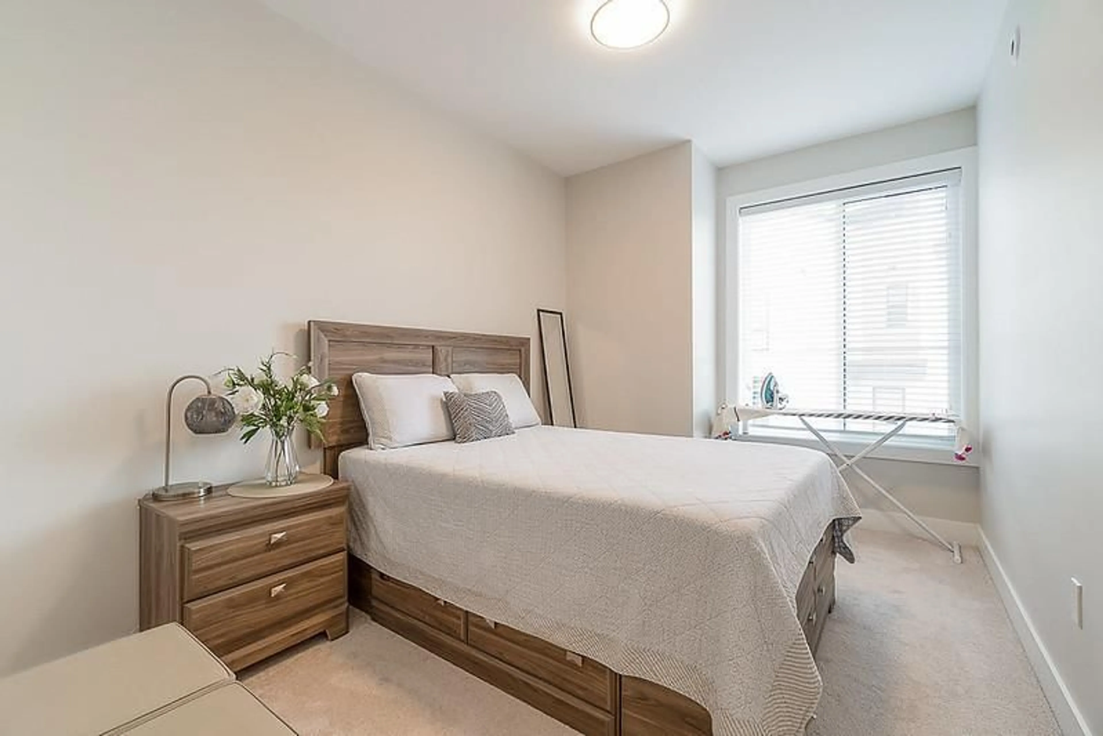 Bedroom with bed, wood/laminate floor for 33 - 16511 WATSON DRIVE, Surrey British Columbia V4N6T7