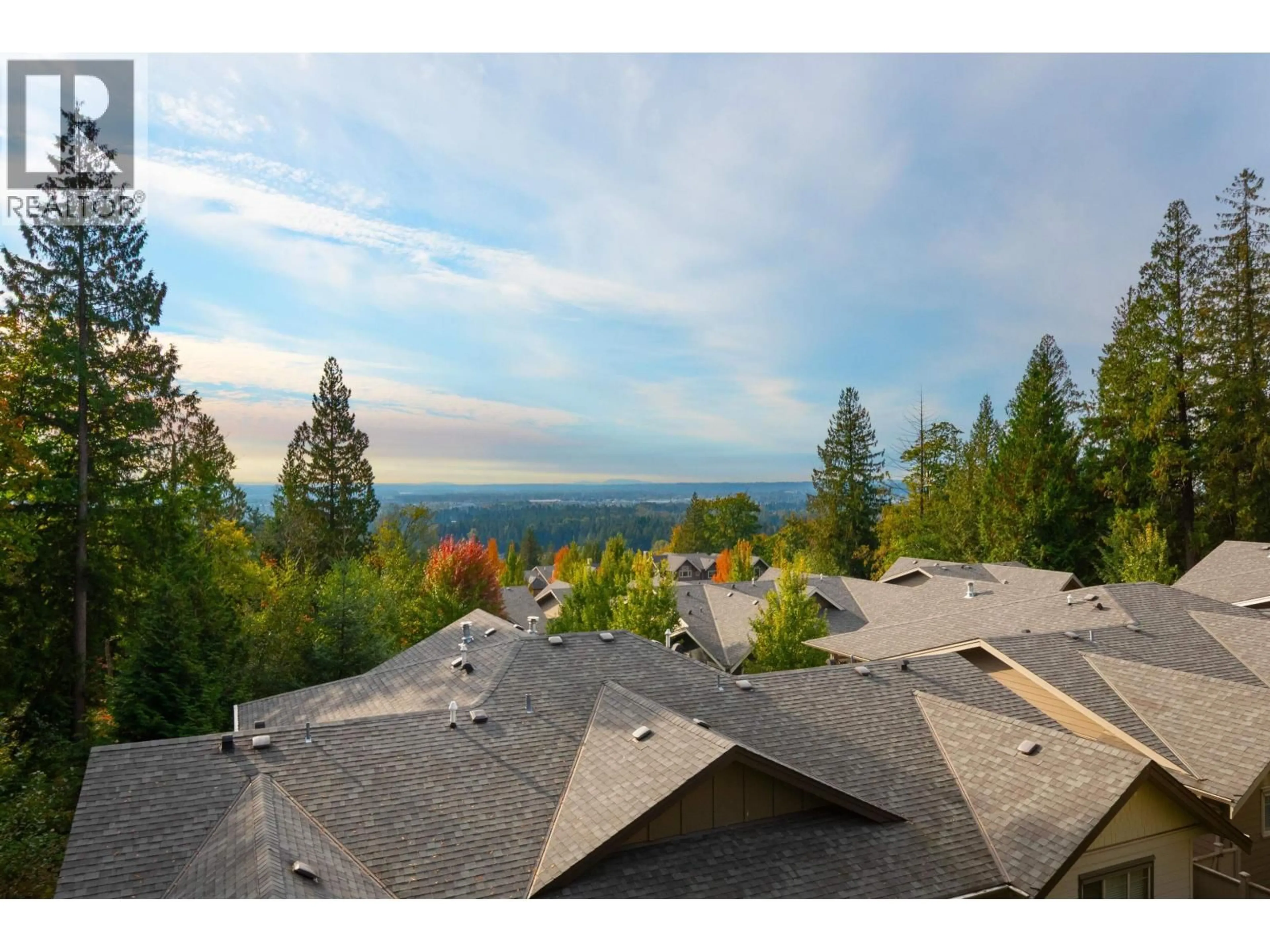 A pic from outside/outdoor area/front of a property/back of a property/a pic from drone, mountain view for 119 - 3450 DAVID AVENUE, Coquitlam British Columbia V3E0J9