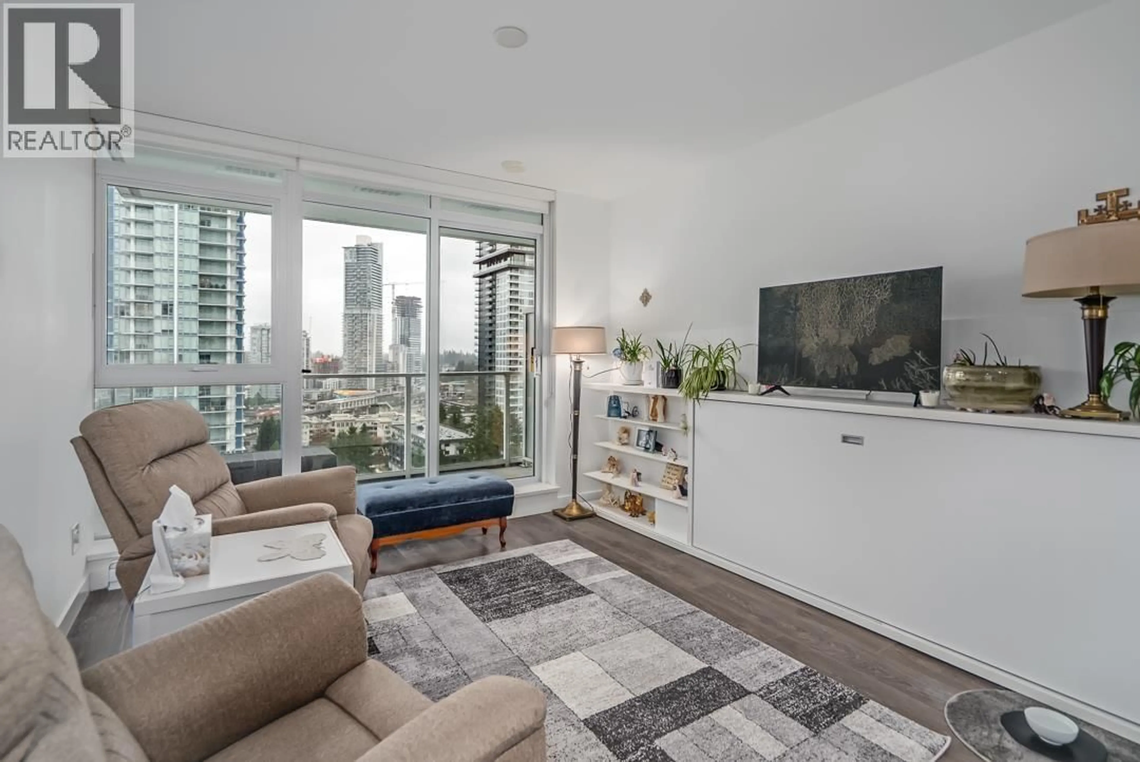 Living room with furniture, unknown for 1801 - 657 WHITING WAY, Coquitlam British Columbia V3J0J6