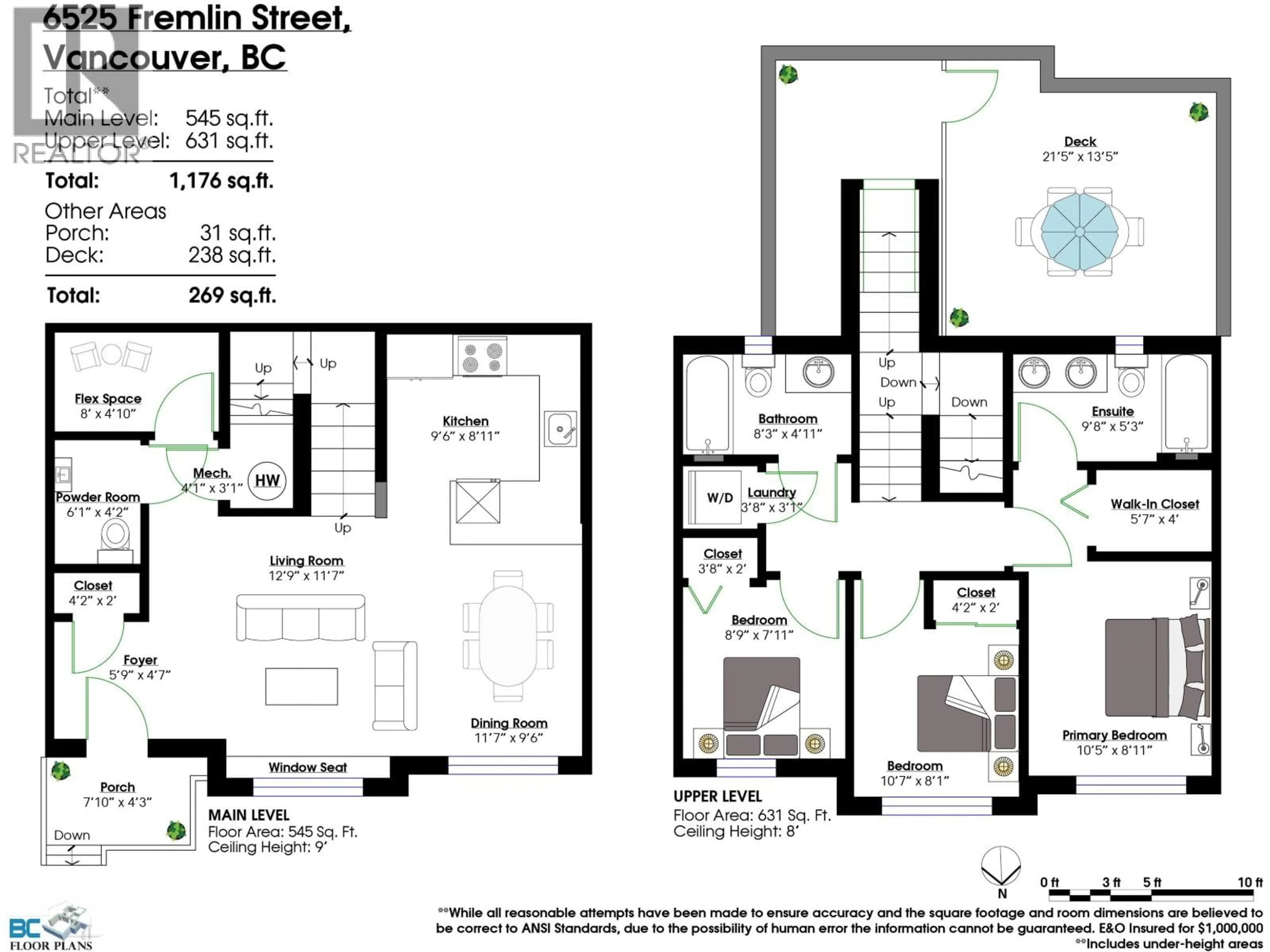 Floor plan for 6525 FREMLIN STREET, Vancouver British Columbia V6P0K6