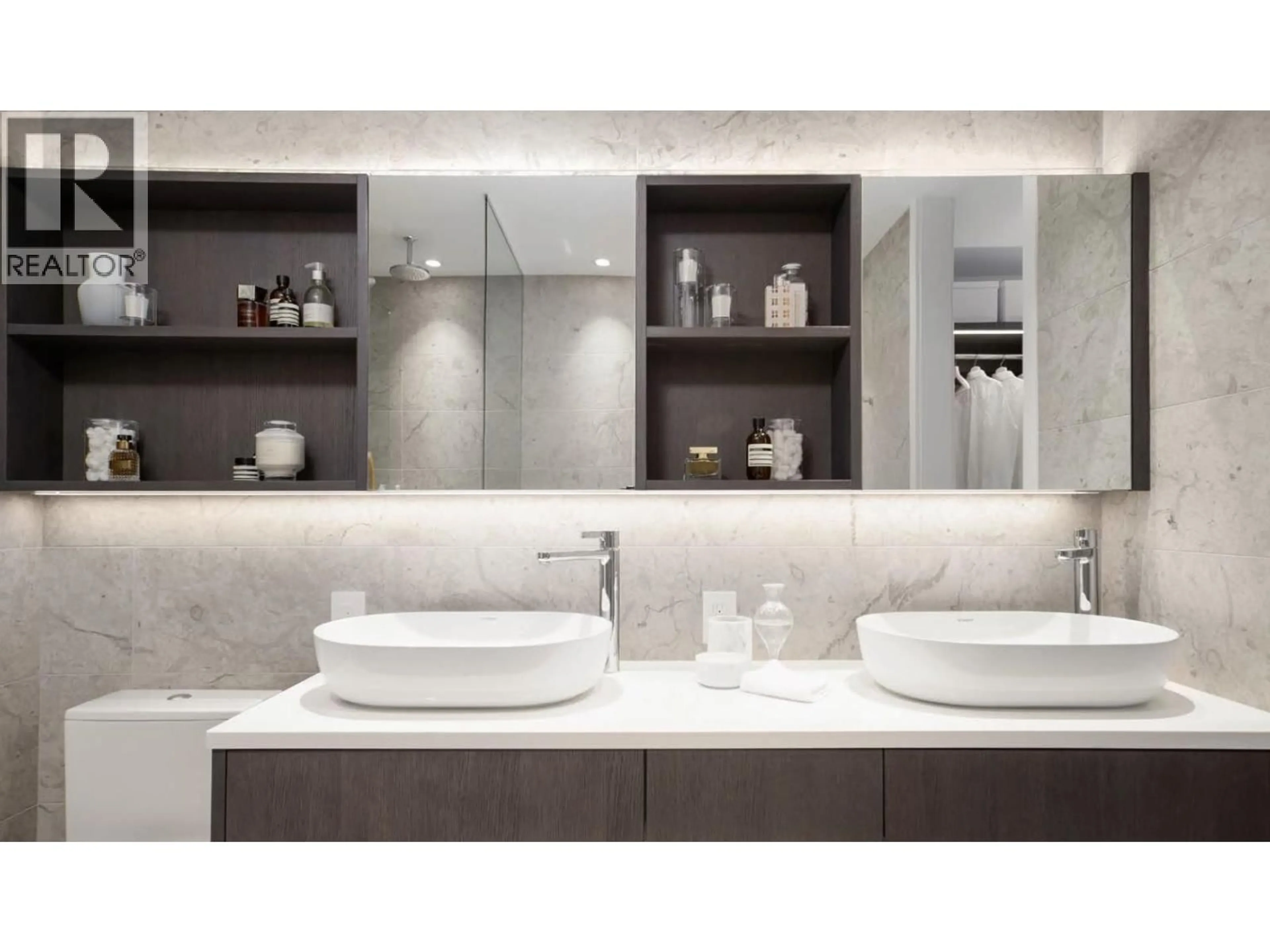 Contemporary bathroom, ceramic/tile floor for 108 - 5168 CAMBIE STREET, Vancouver British Columbia V5Z0K7