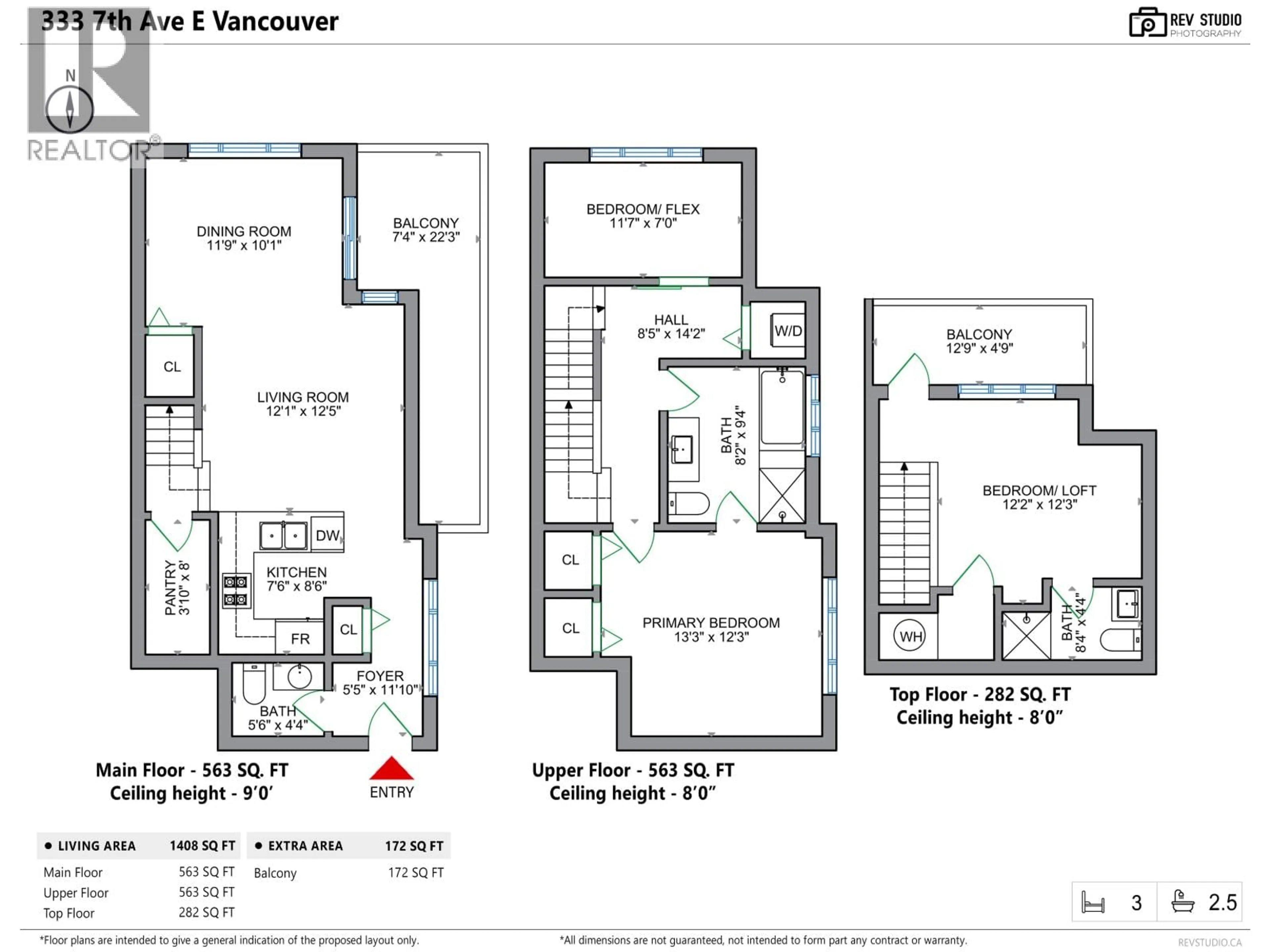 Floor plan for 333 7TH AVENUE, Vancouver British Columbia V5T1M9