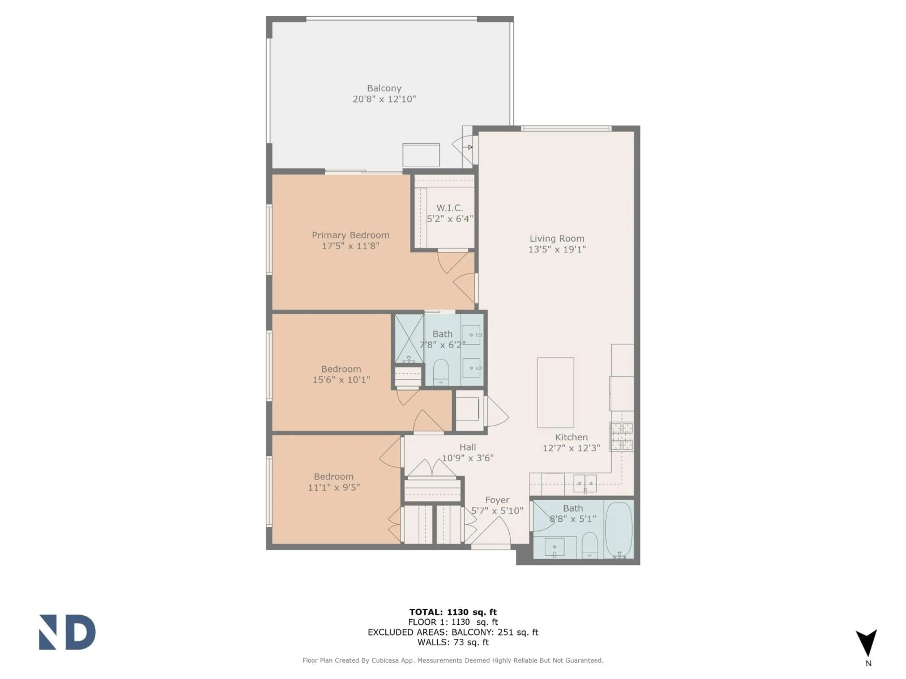 Floor plan for 519 - 20673 78 AVENUE, Langley British Columbia V2Y3K1