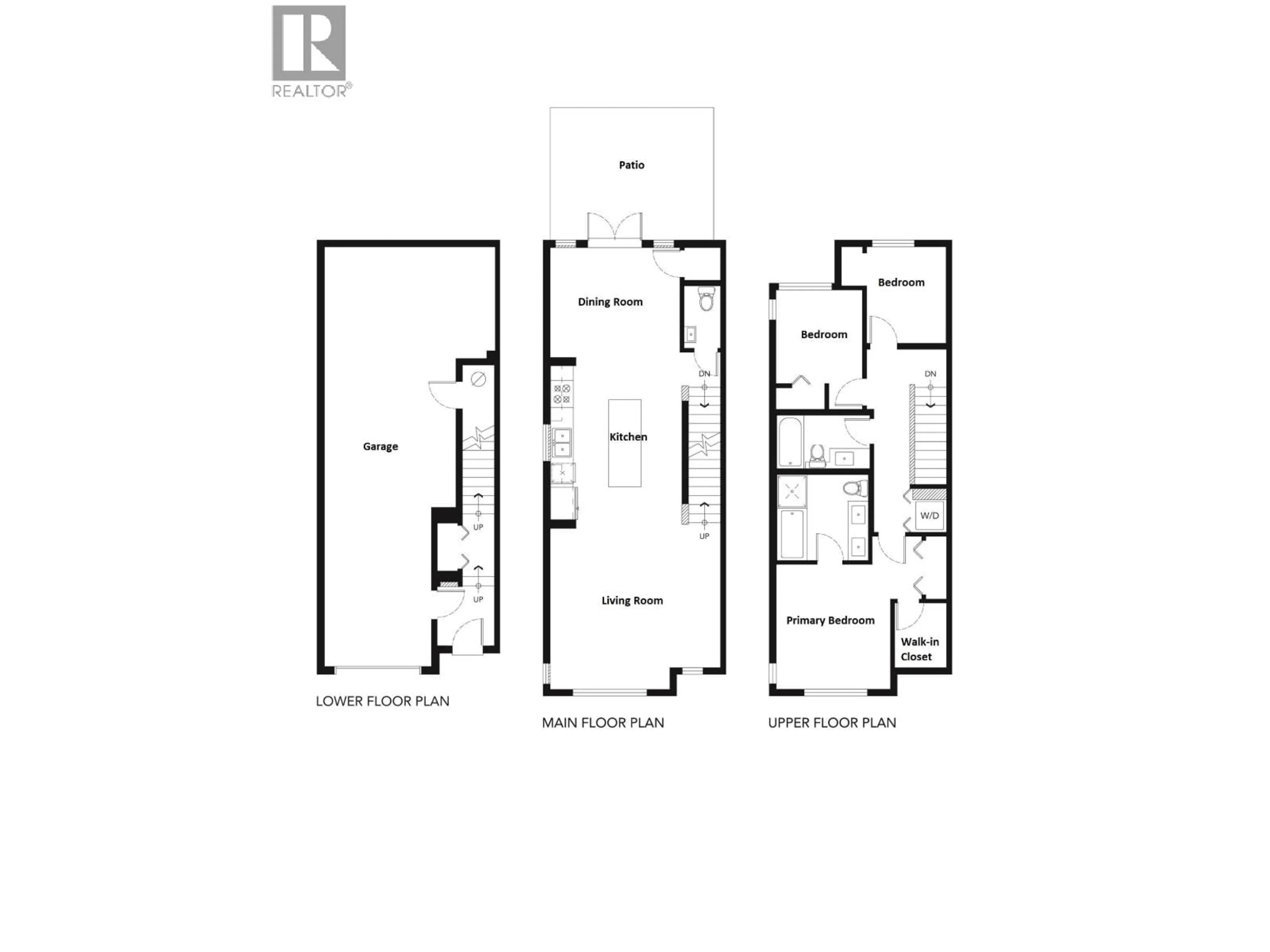 Floor plan for 16 - 3470 HIGHLAND DRIVE, Coquitlam British Columbia V3E0M1