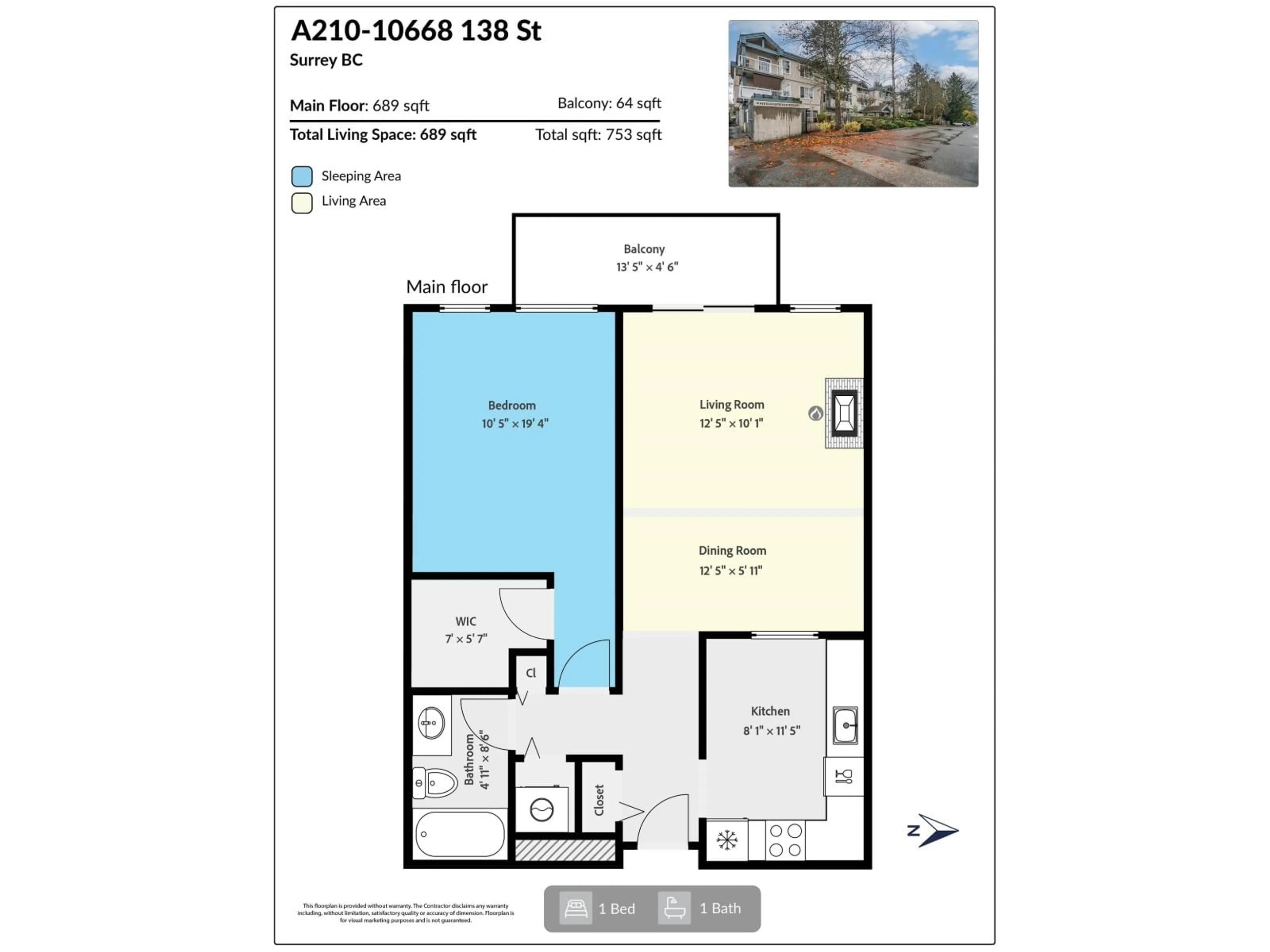 Floor plan for A210 - 10668 138 STREET, Surrey British Columbia V3T5T2