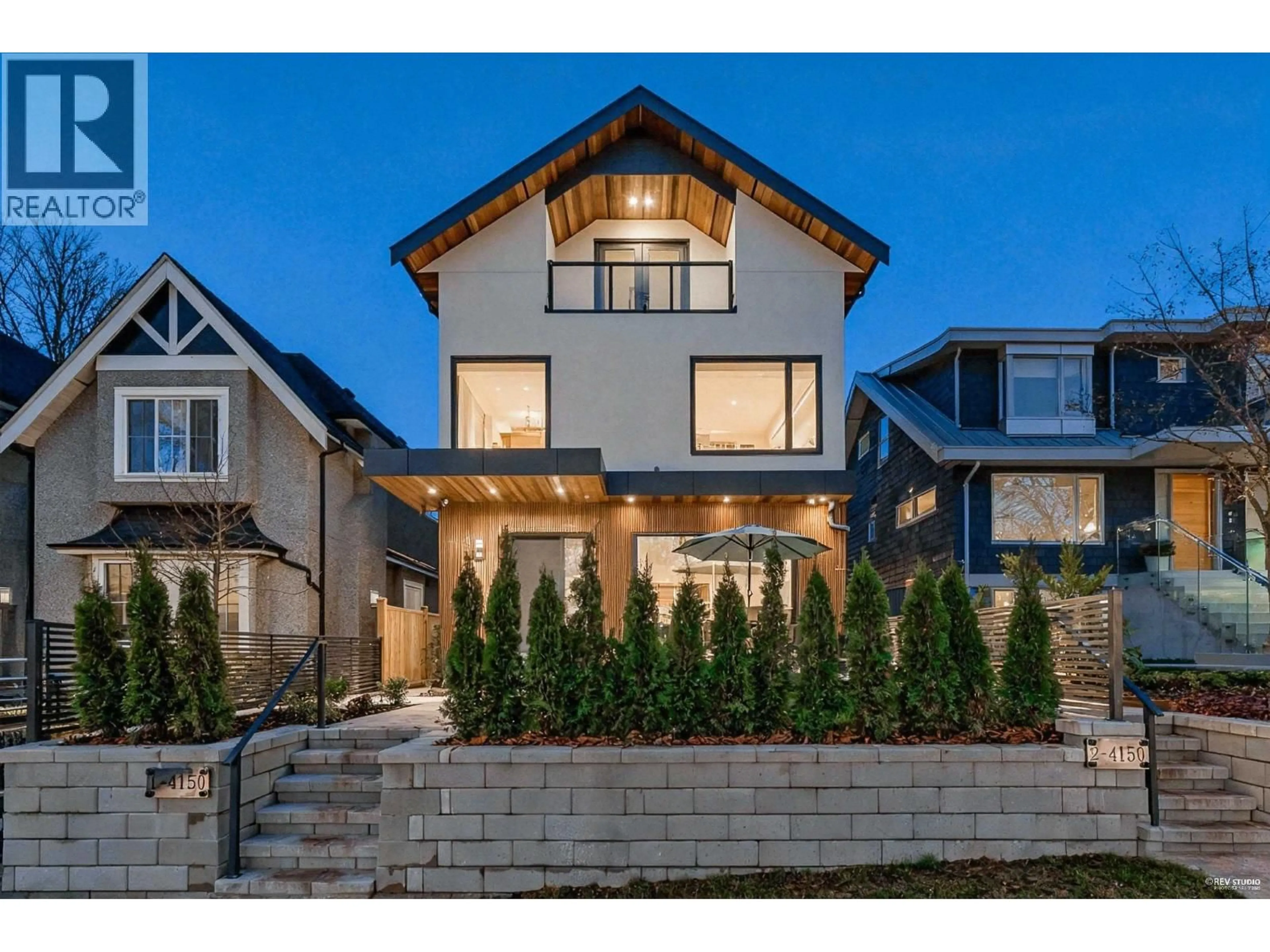 Home with brick exterior material, street for 1 - 4150 14TH AVENUE, Vancouver British Columbia V6R2X5