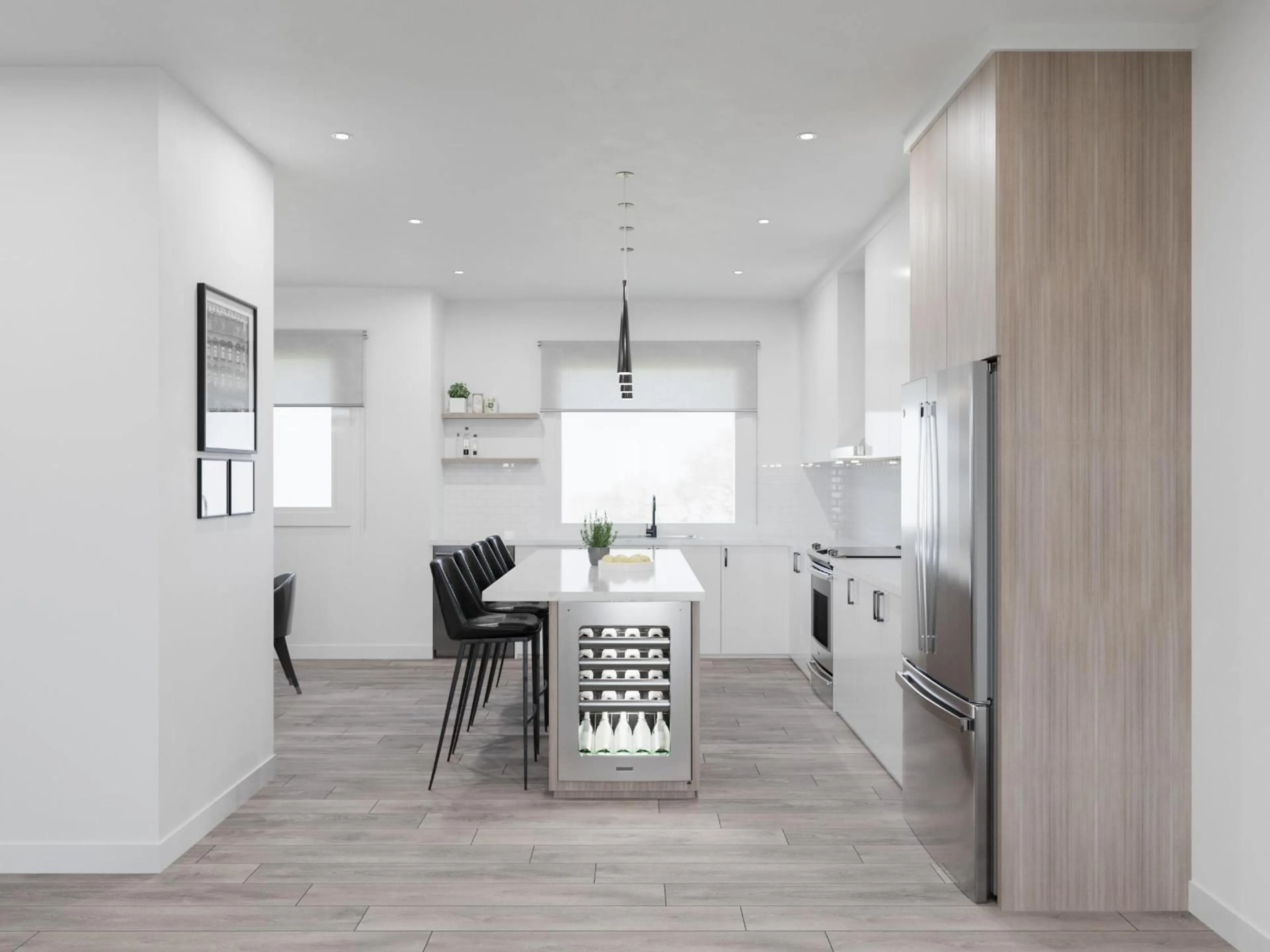 Contemporary kitchen, unknown for 23 - 5629 KING GEROGE BOULEVARD, Surrey British Columbia V0V0V0