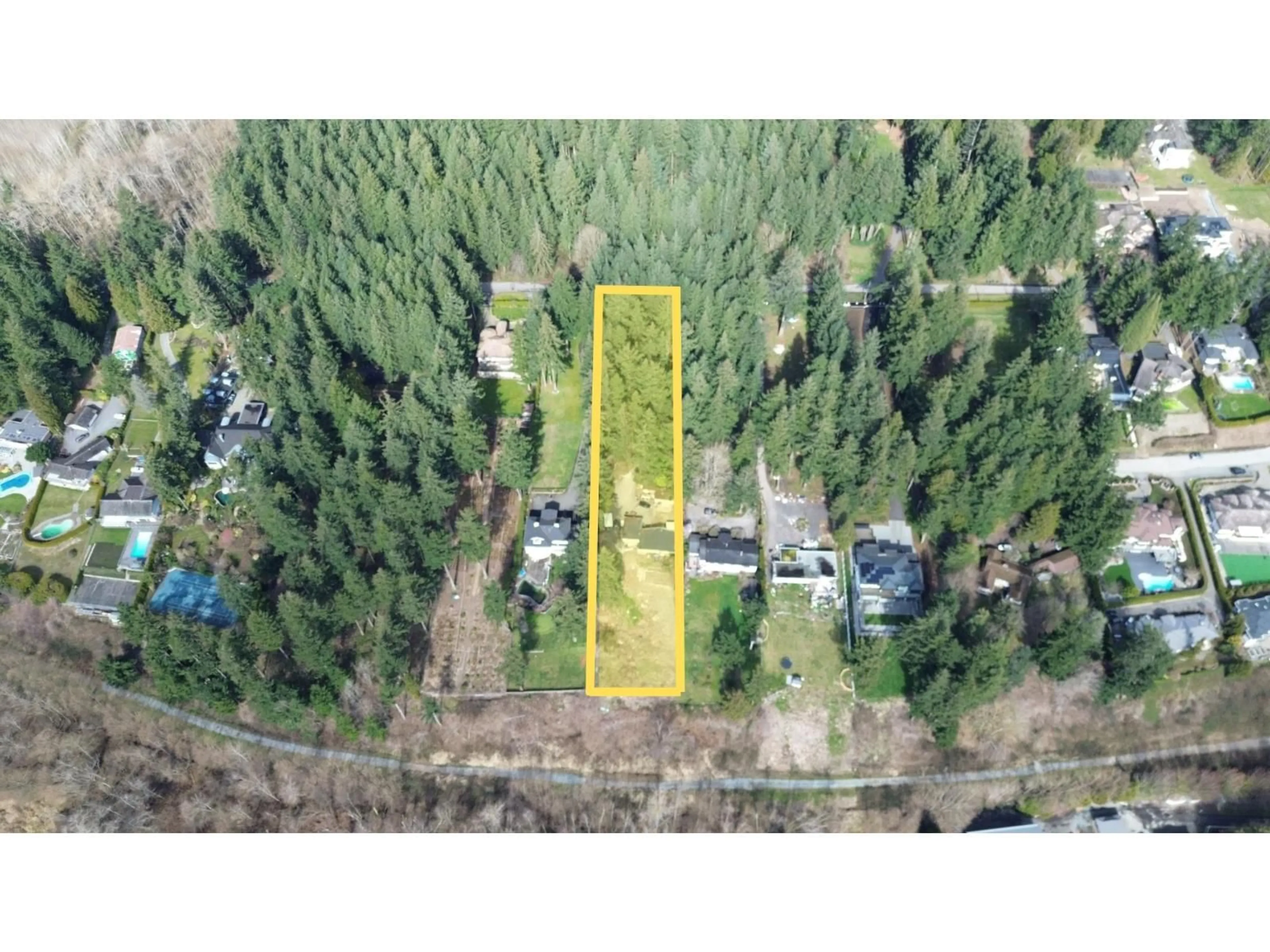 A pic from outside/outdoor area/front of a property/back of a property/a pic from drone, forest/trees view for 12422 53 AVENUE, Surrey British Columbia V3X3B7
