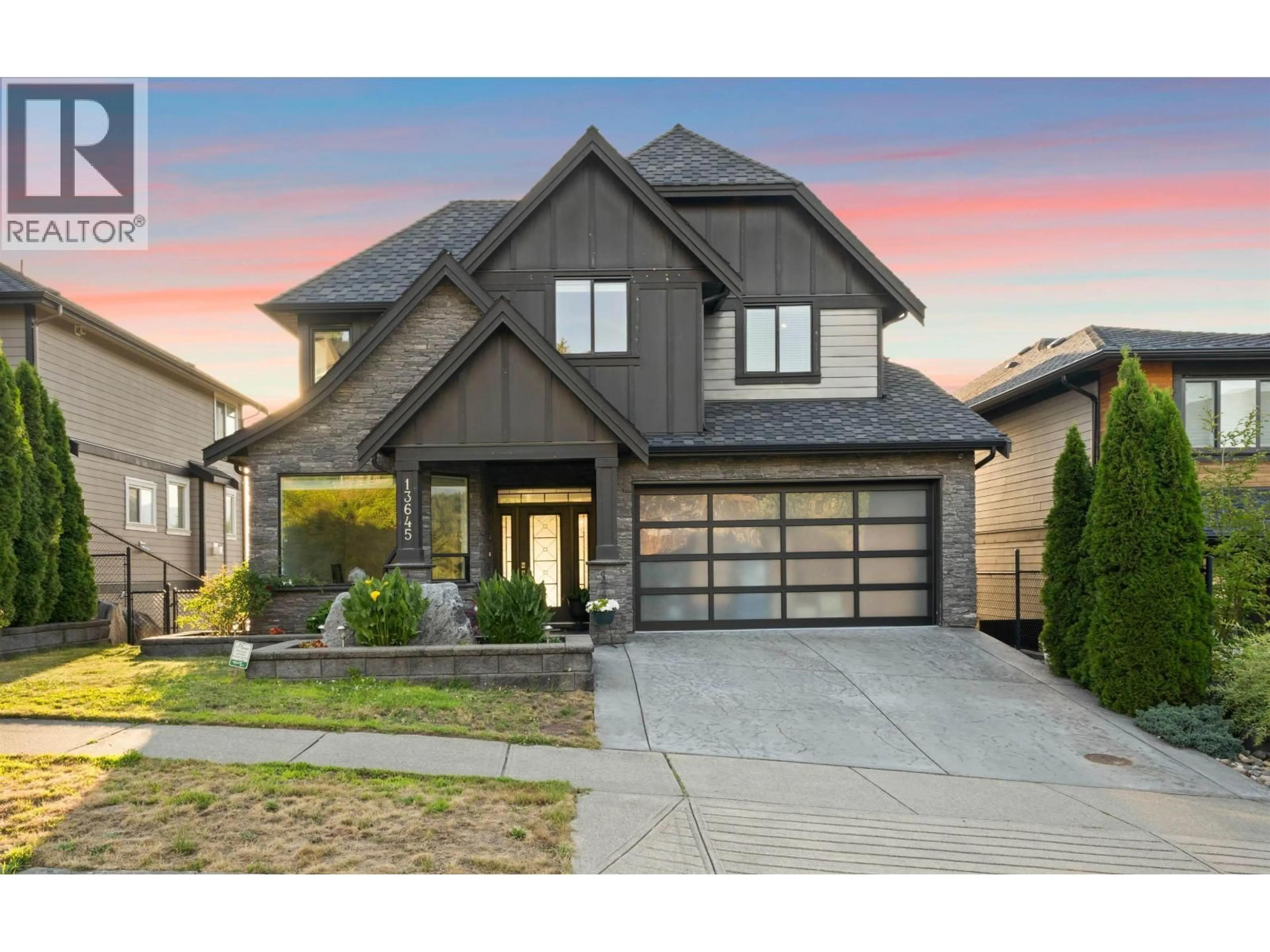 Home with brick exterior material, street for 13645 MCKERCHER DRIVE, Maple Ridge British Columbia V4R0E1