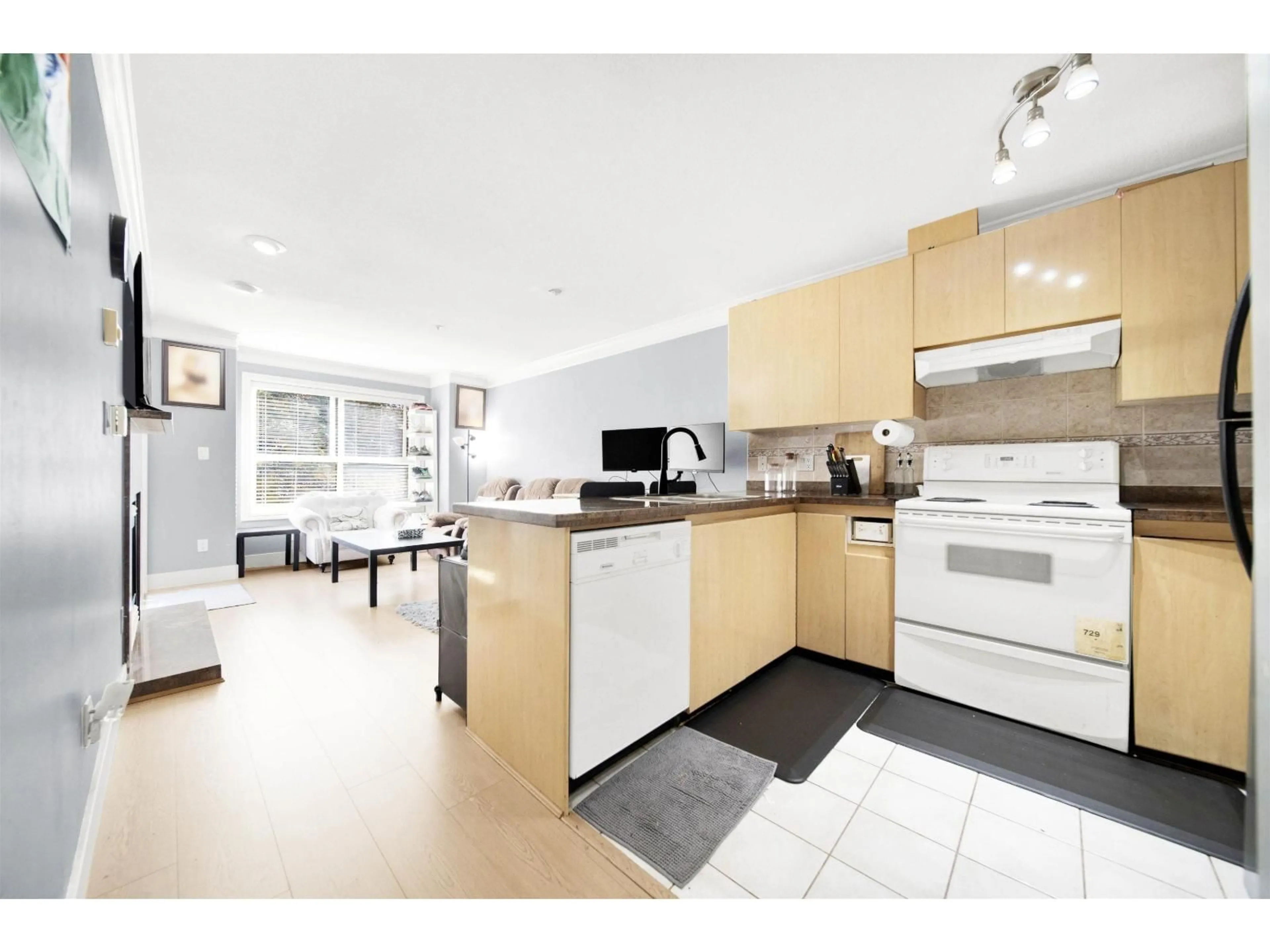 Open concept kitchen, unknown for 210 - 8115 121A STREET, Surrey British Columbia V3W1J2