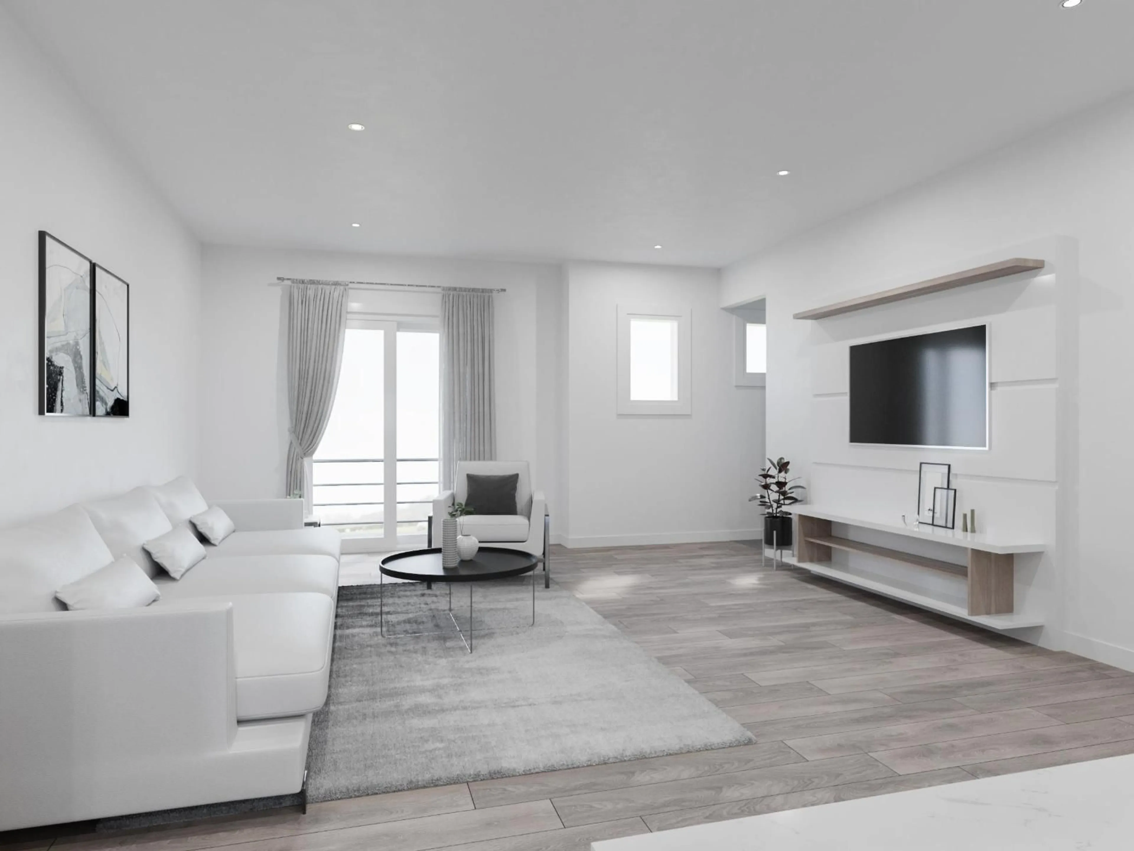 Living room with furniture, unknown for 25 - 5629 KING GEORGE BOULEVARD, Surrey British Columbia V0V0V0