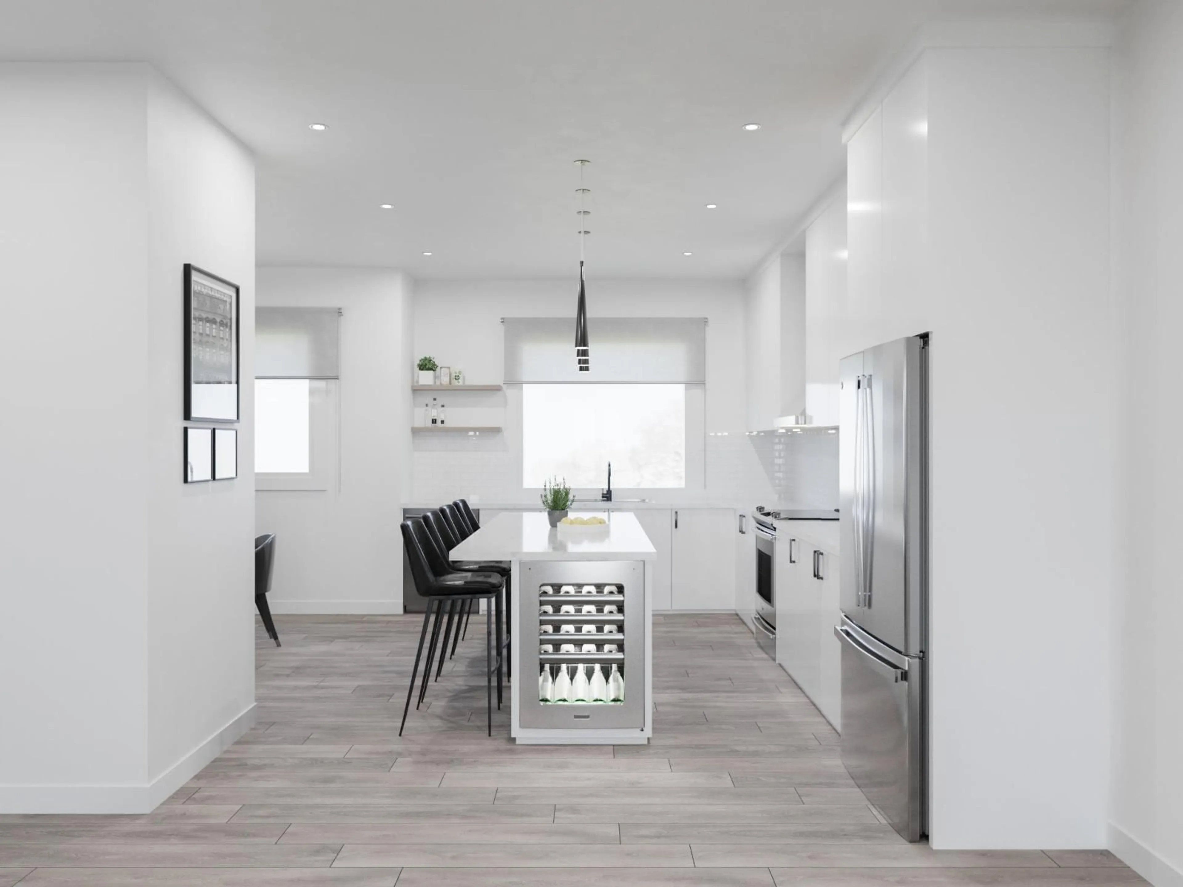 Contemporary kitchen, unknown for 25 - 5629 KING GEORGE BOULEVARD, Surrey British Columbia V0V0V0